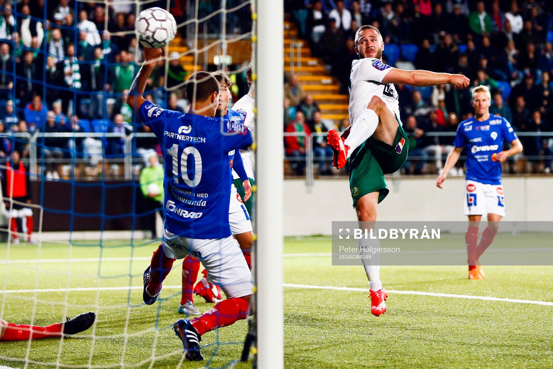 Hammarbys Mats Solheim gör 0-1
