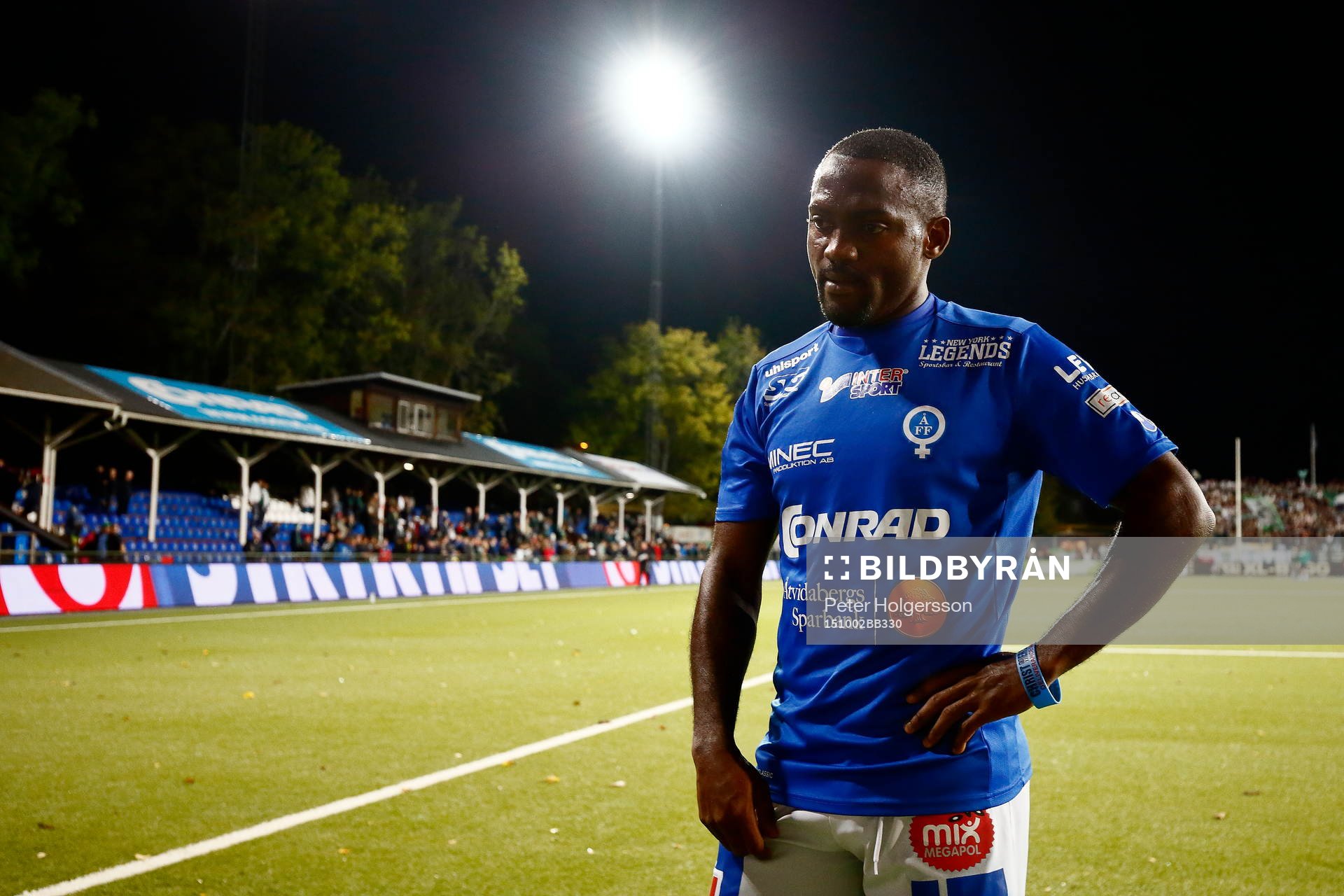Åtvidabergs John Owoeri deppar
