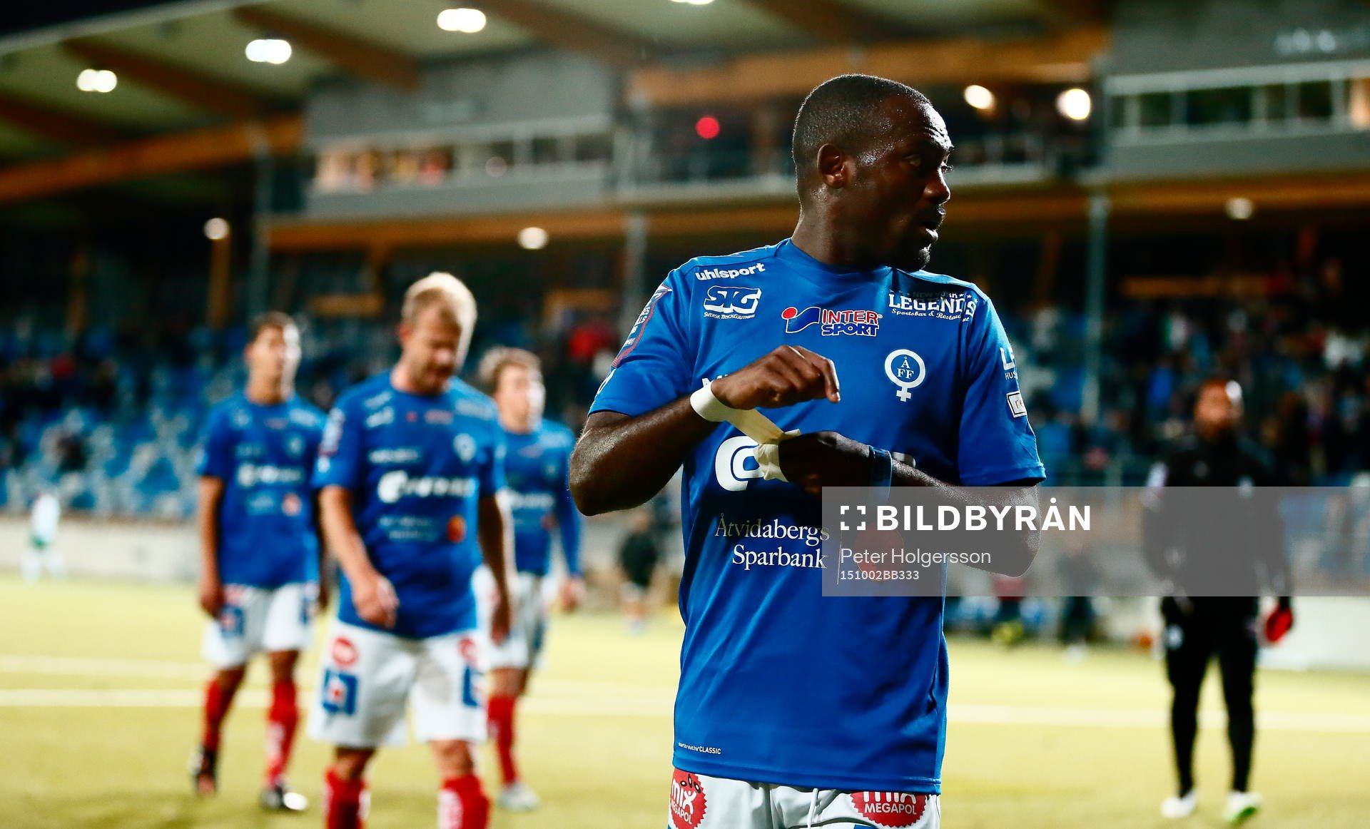 Åtvidabergs John Owoeri, Kristian Bergström, Mauricio