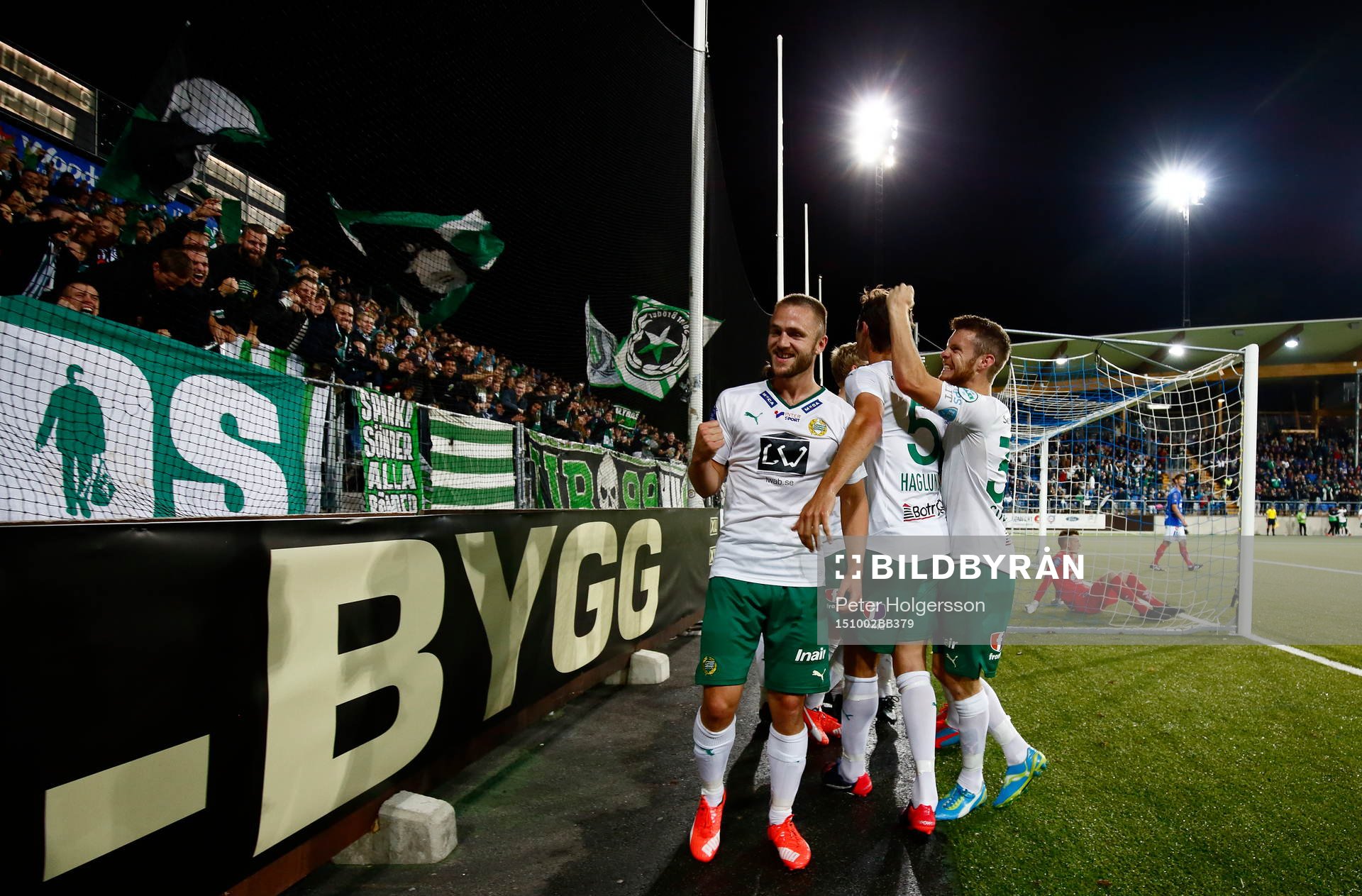Hammarbys Mats Solheim jublar