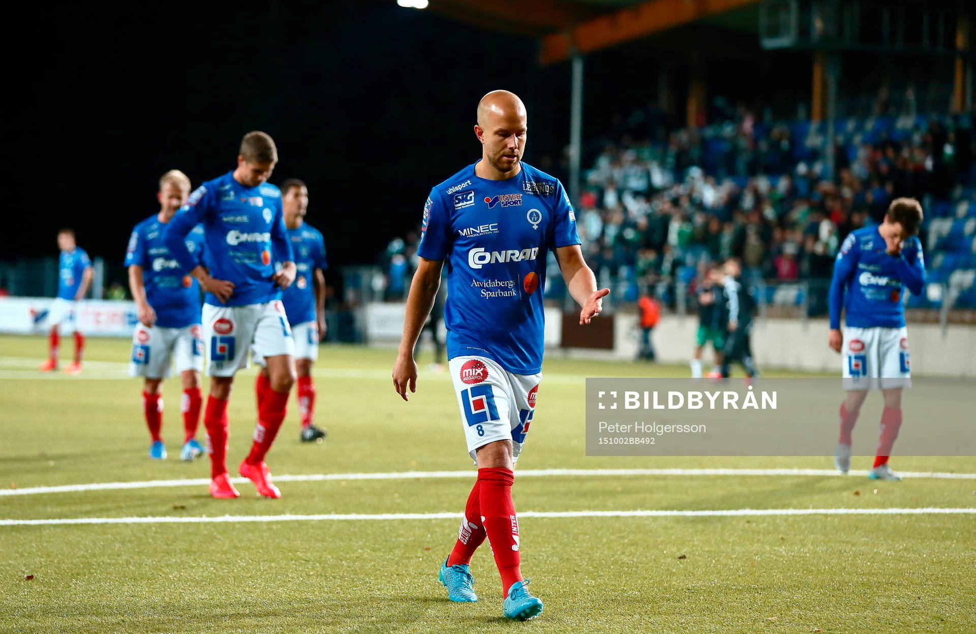 Åtvidabergs spelare deppar