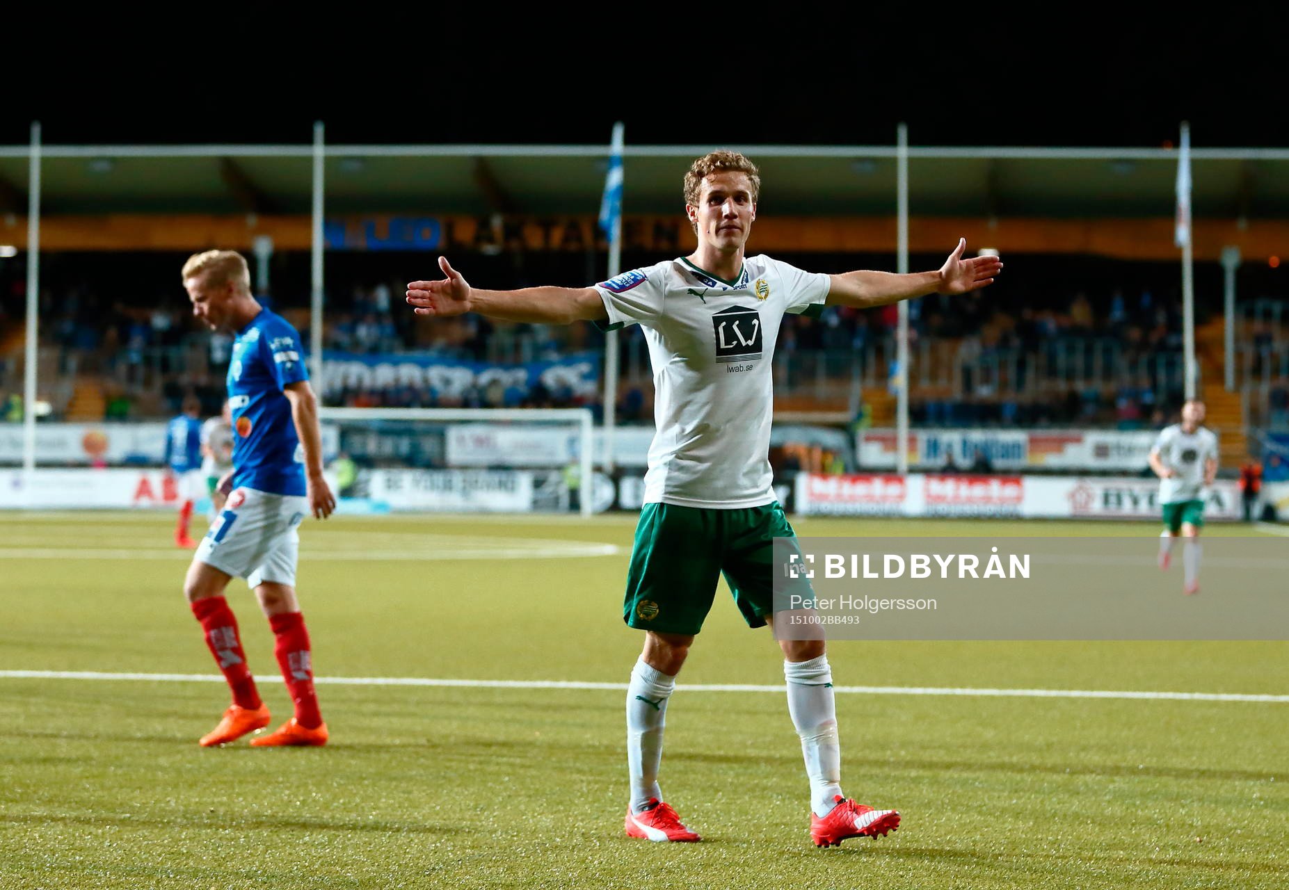 Hammarbys Fredrik Torsteinbø jublar