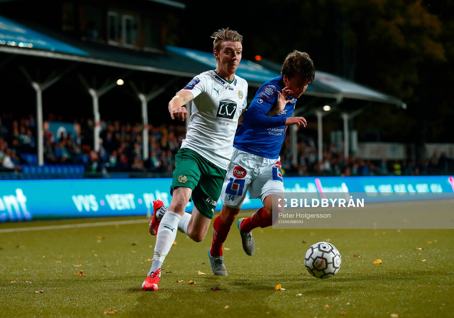 Hammarbys Birki Már Saevarsson och Åtvidabergs Simon
