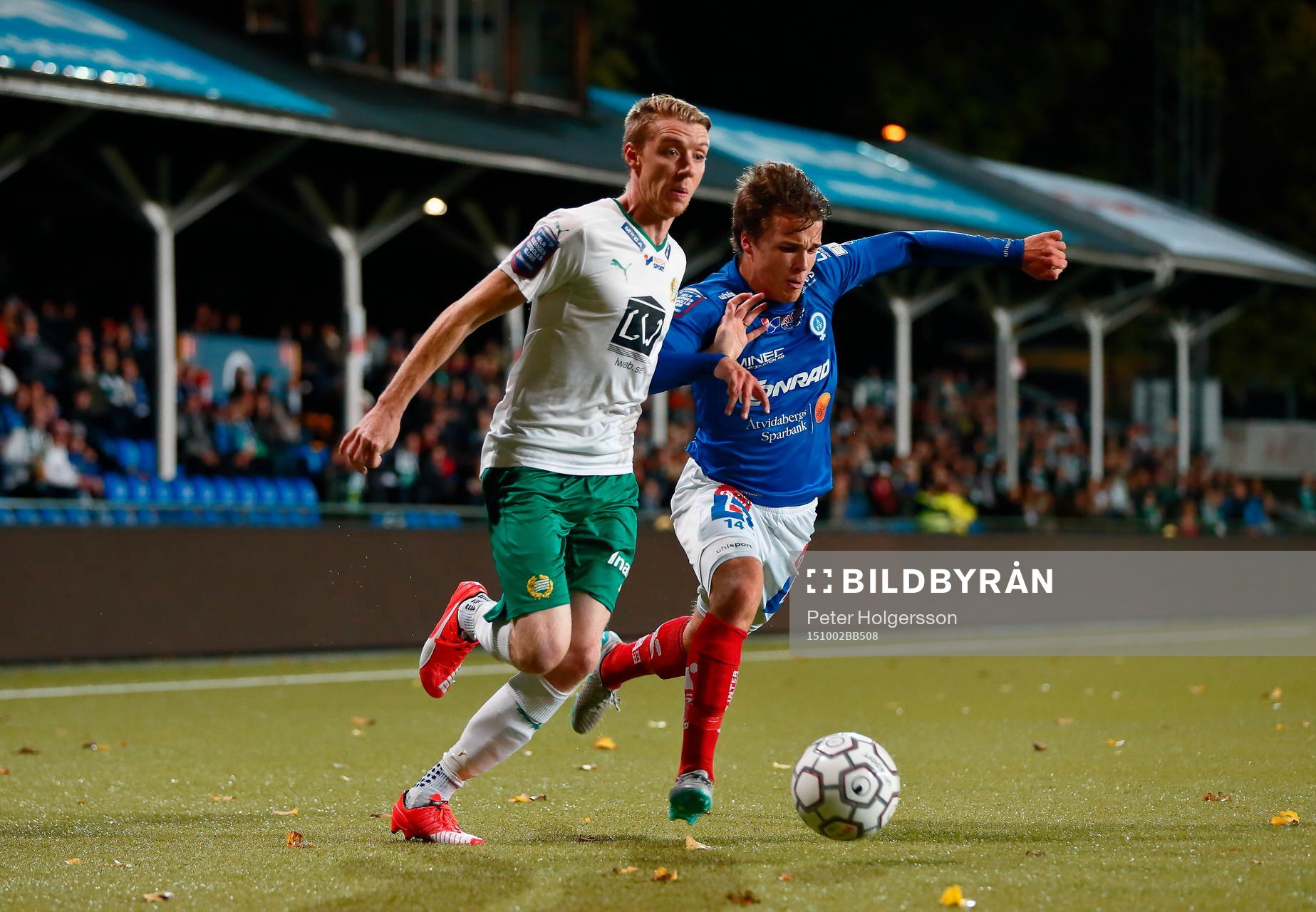 Hammarbys Birki Már Saevarsson och Åtvidabergs Simon