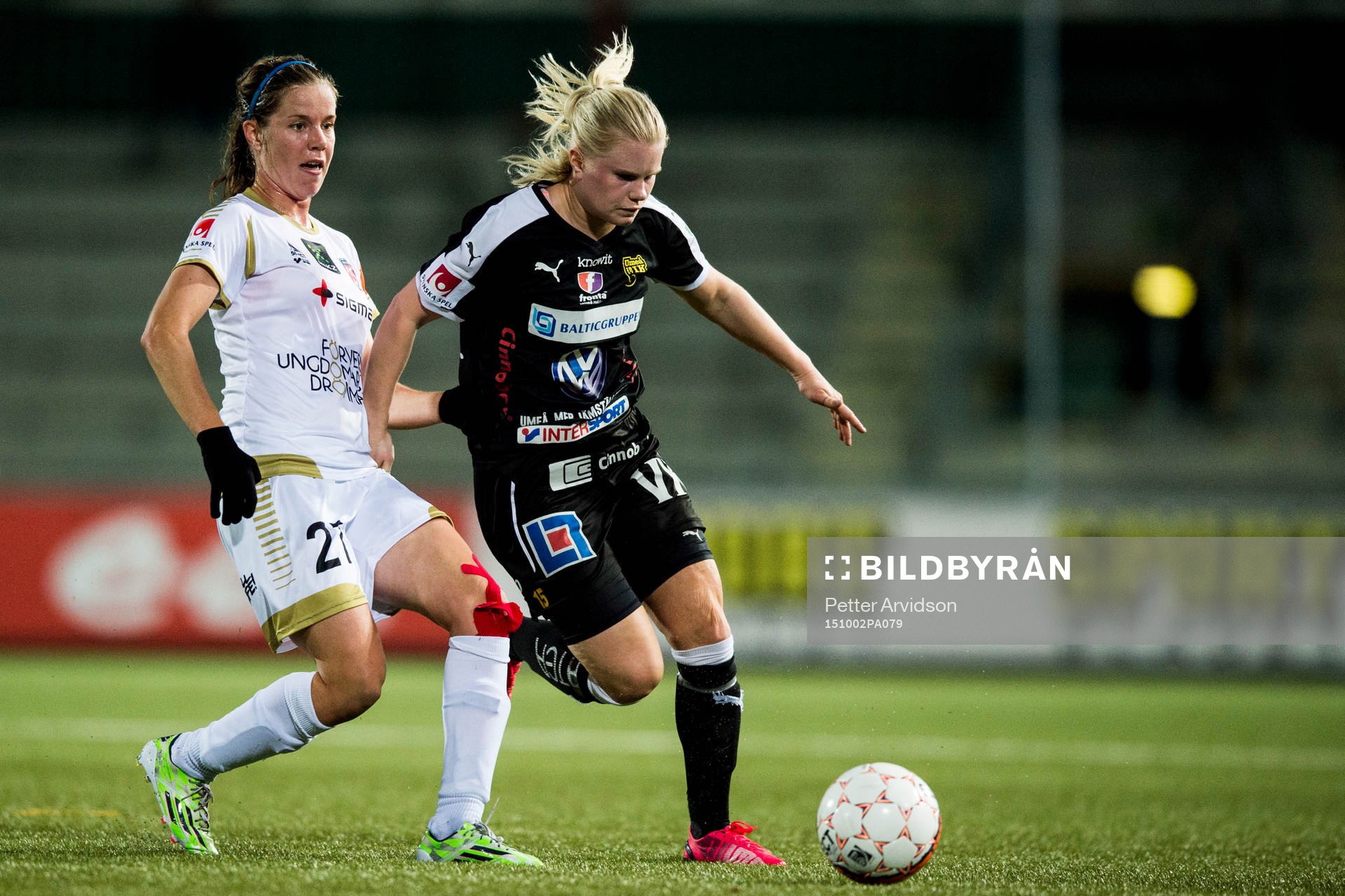 Rosengårds Sofie Pedersen och Umeås Amanda Berglund