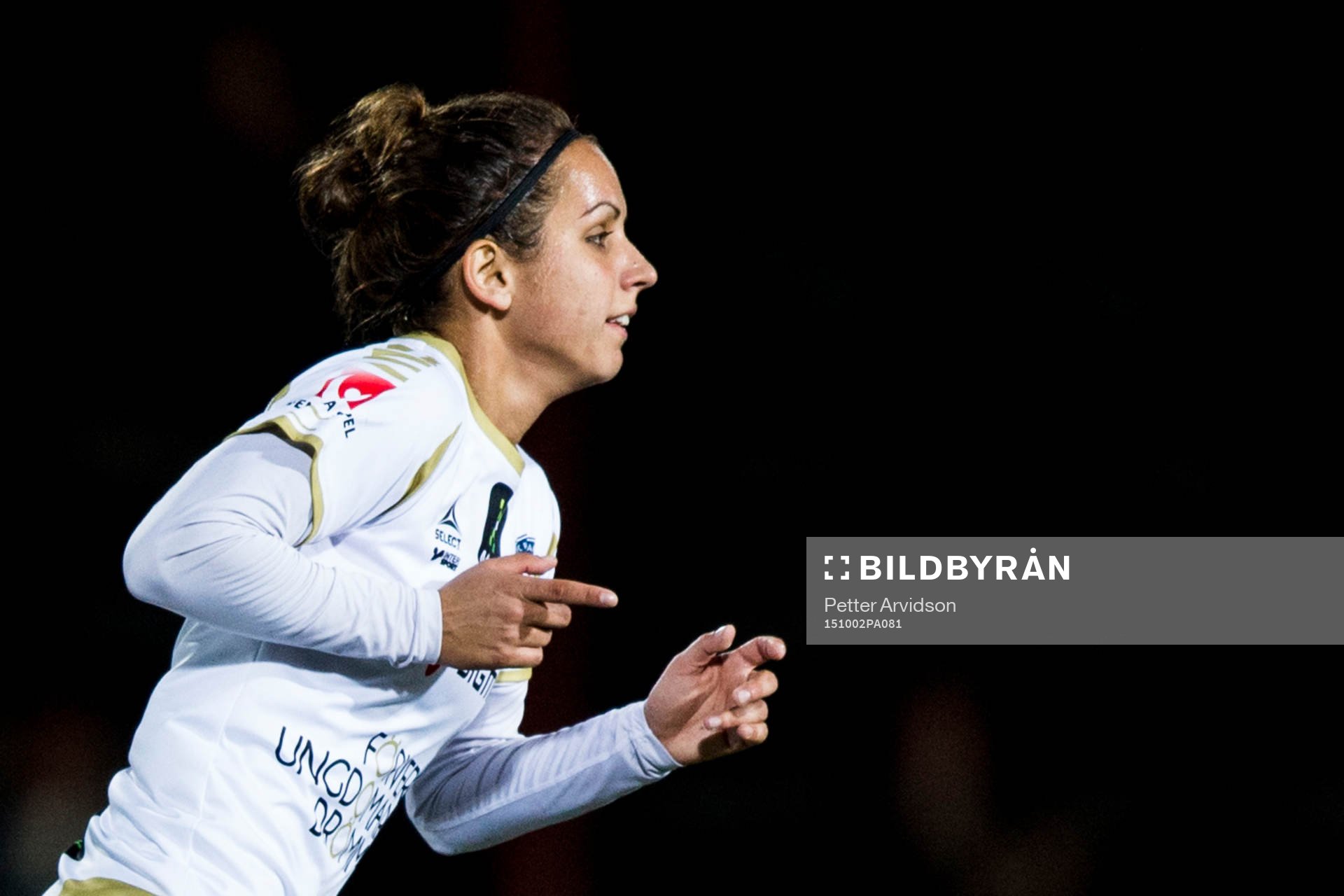 Rosengårds Natasa Andonova jublar