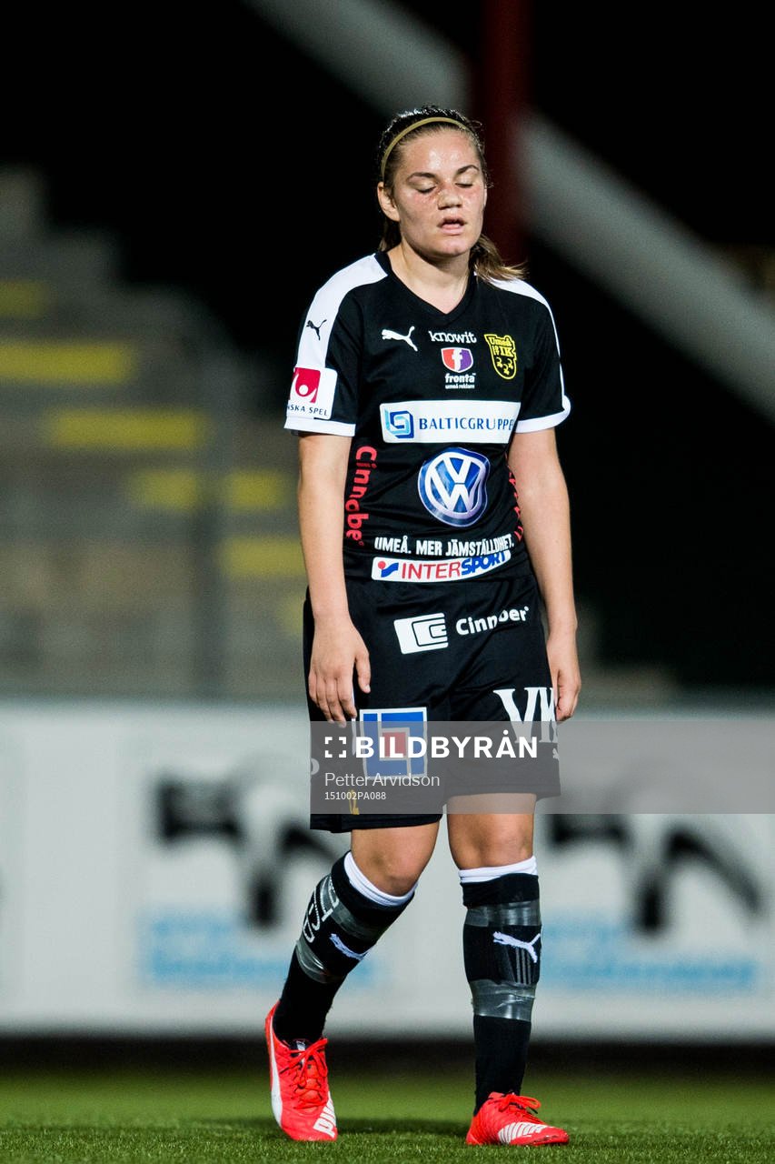 Umeås Sarah Mellouk deppar