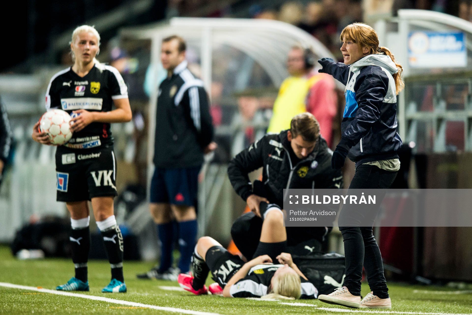 Umeås tränare Maria Bergkvist