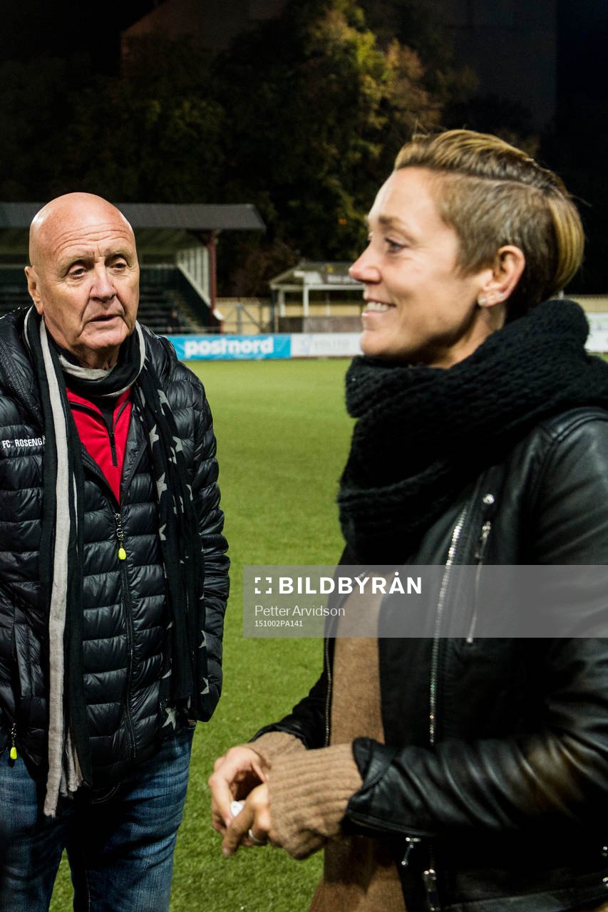 Rosengårds före detta sportchef Erling Nilsson och