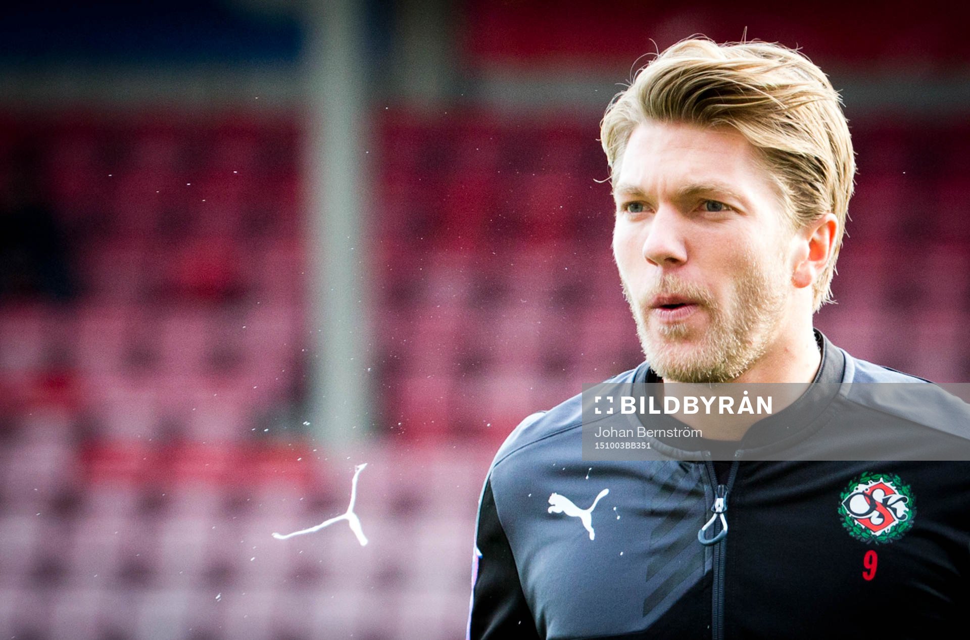 Örebros Martin Broberg värmer upp