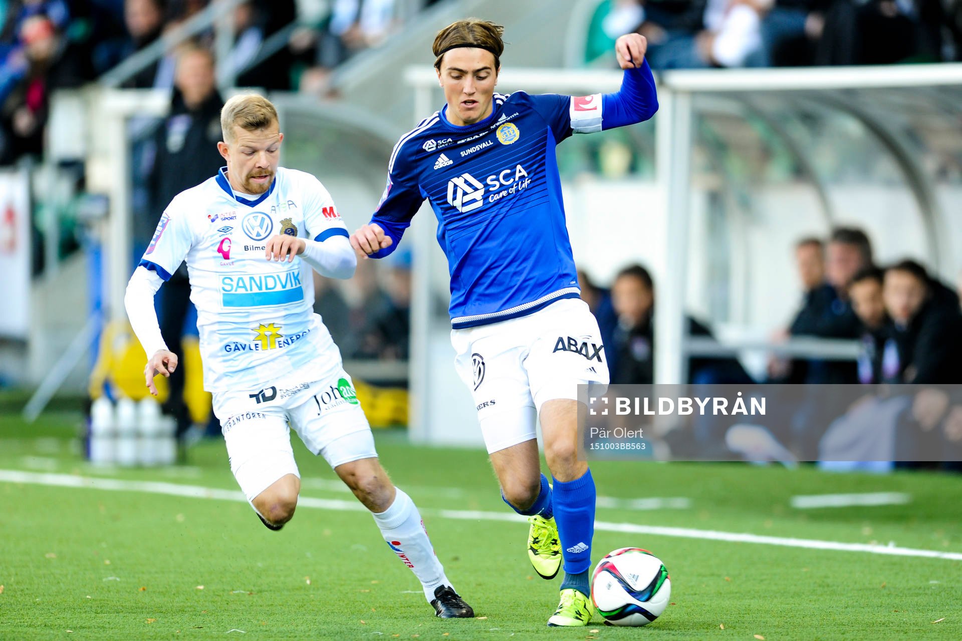 Gefles Jonas Lantto och Sundsvalls Dennis Olsson