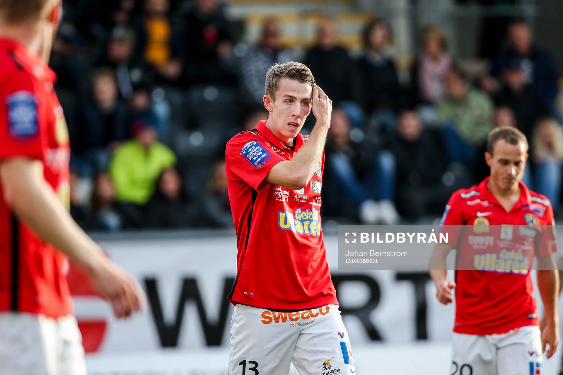 Falkenbergs Adam Eriksson deppar