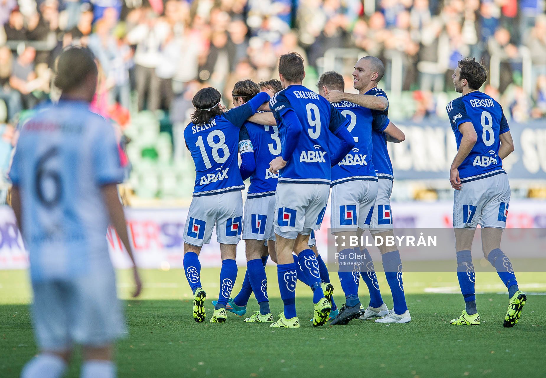 Sundsvall och Dennis Olsson jublar