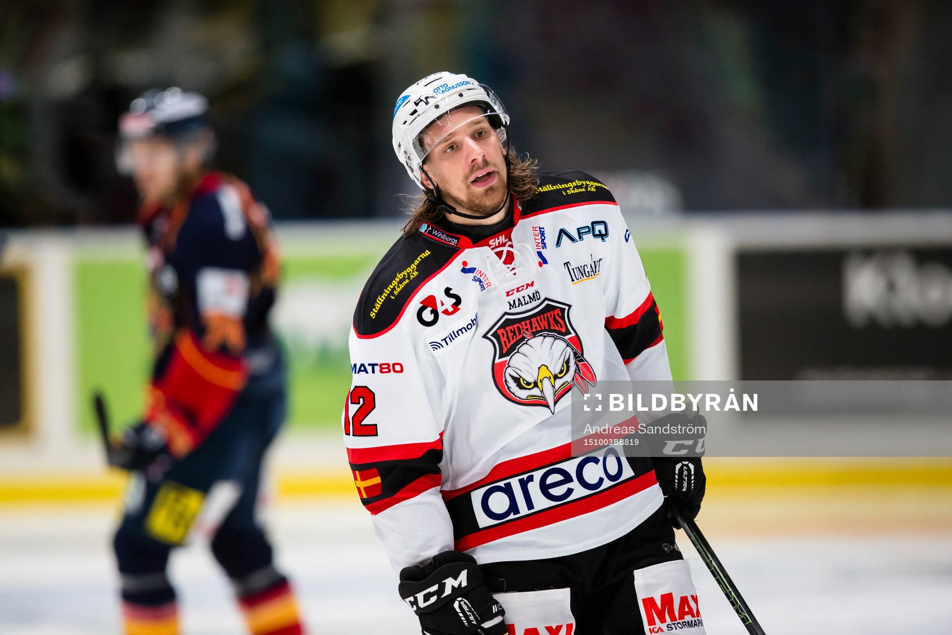 Malmö Redhawks Andreas Thuresson ser deppig ut