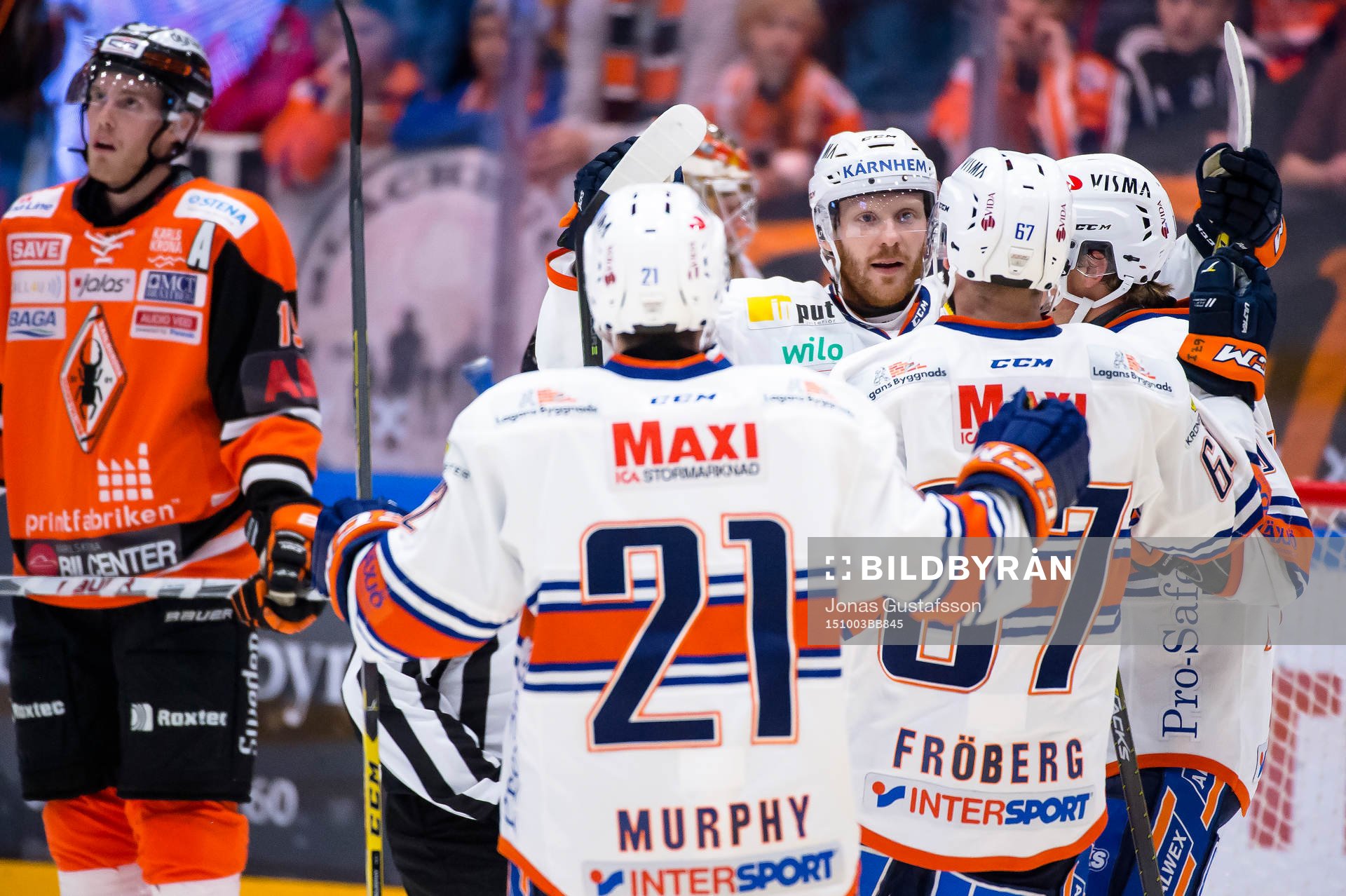 Växjös Patrik Lundh har gjort 1-1 och är spelaren till