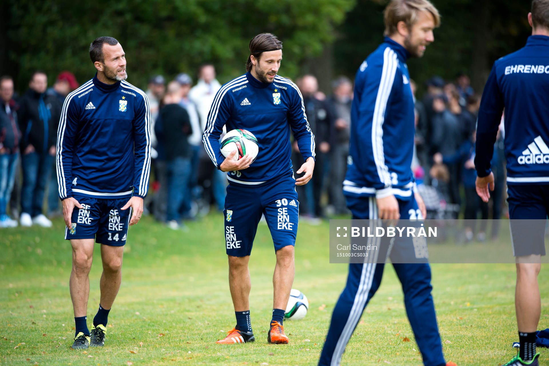 IFK Göteborgs Hjalmar Jonsson och Mattias Bjärsmyr