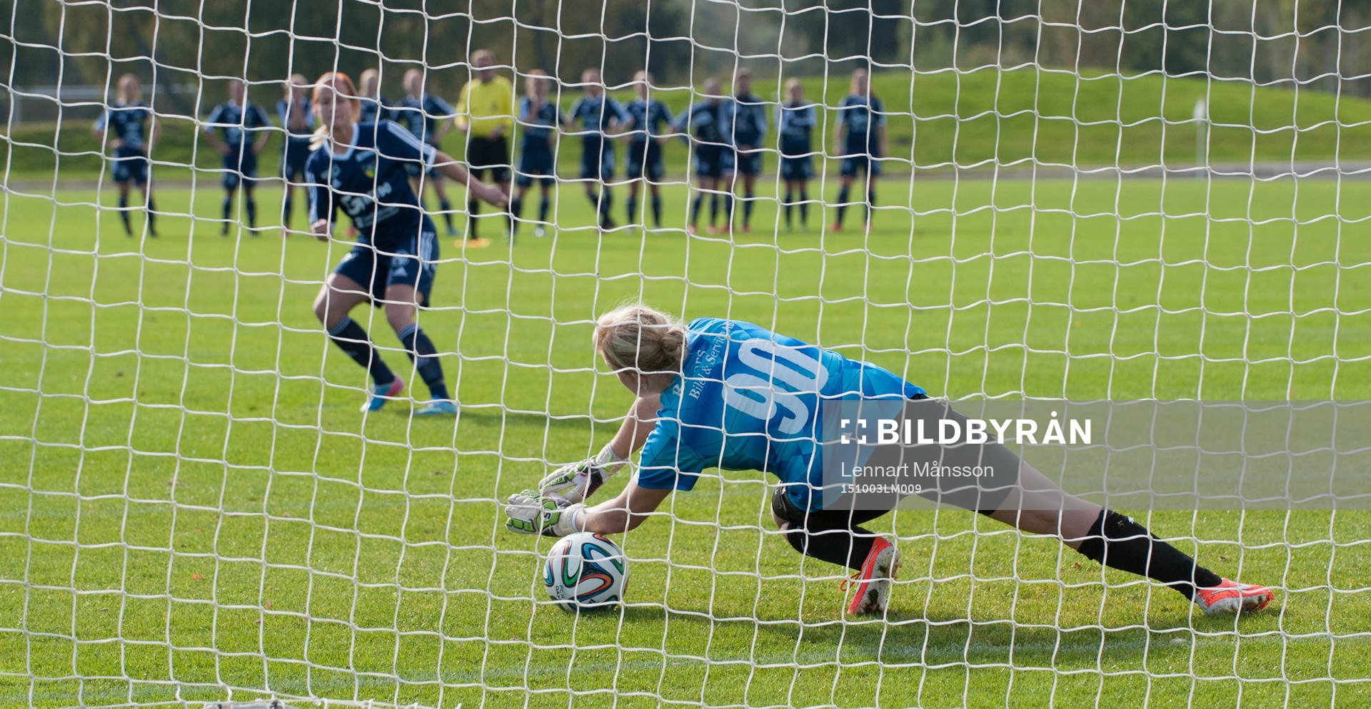  i kvalmatchen till div. 1 för damer mellan FC Hessleholm och Färjestaden i Hässleholm 3 oktober 2015.