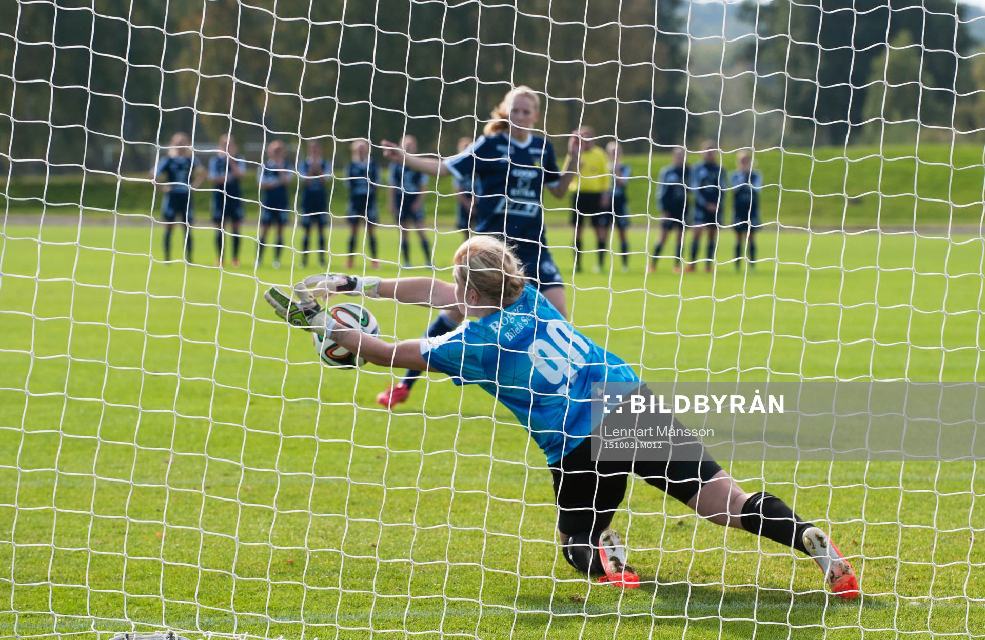  i kvalmatchen till div. 1 för damer mellan FC Hessleholm och Färjestaden i Hässleholm 3 oktober 2015.