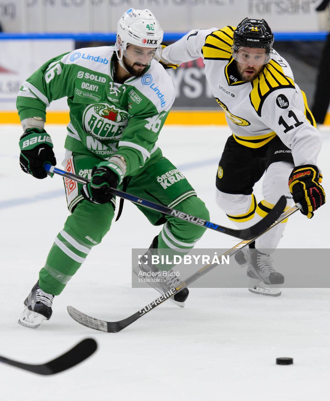 Rögles Kevin Marshall och Brynäs Jesper Ollas