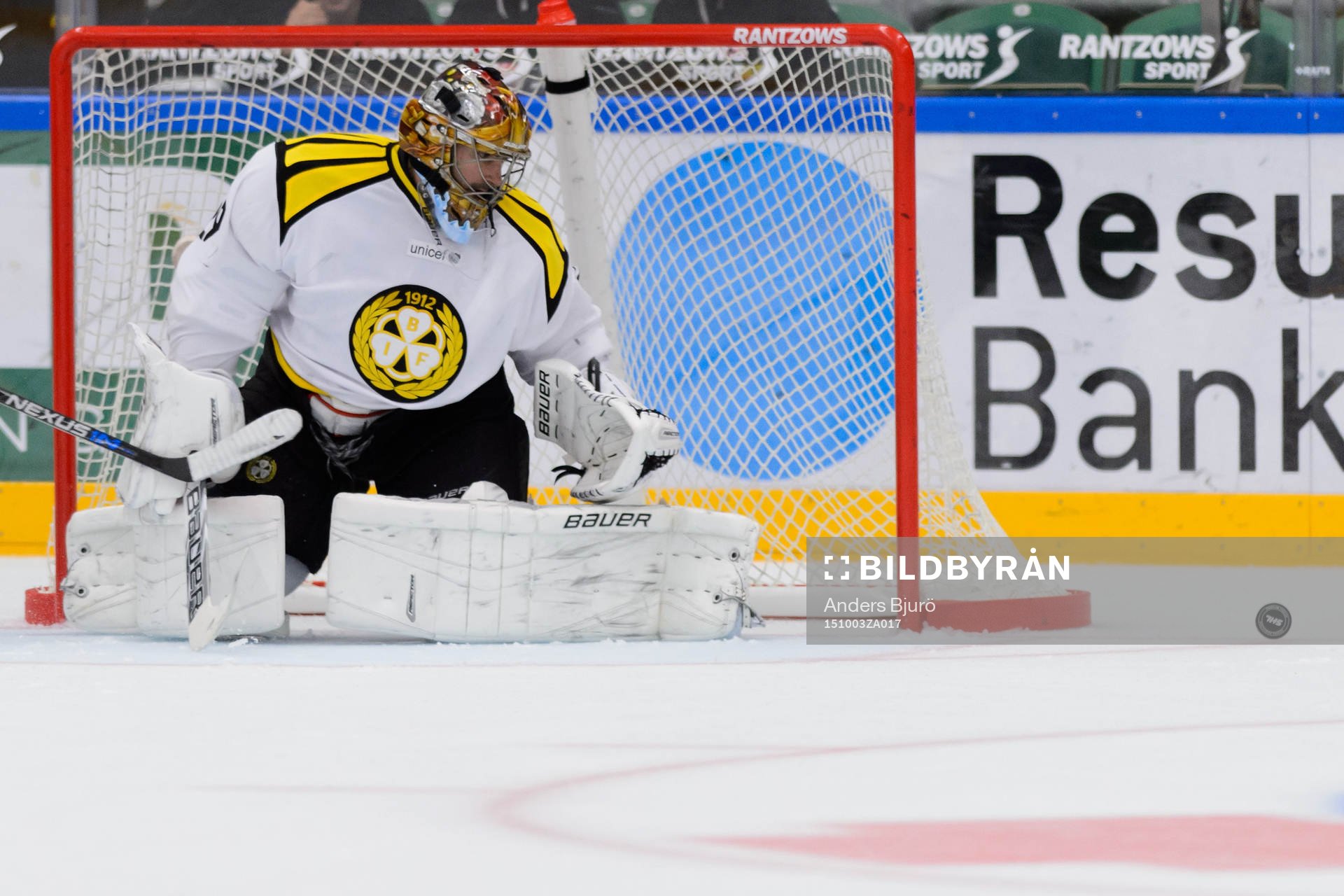Brynäs målvakt Bernhard Starkbaum