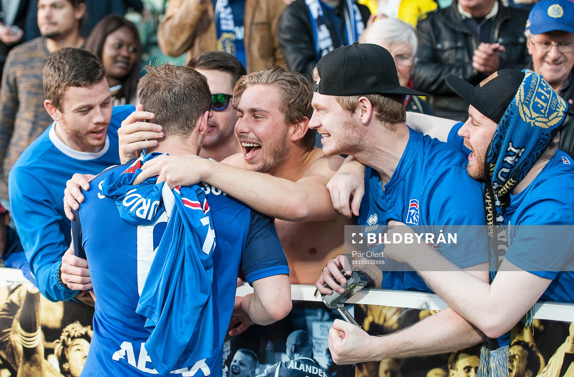 Sundsvalls Rúnar Már Sigurjónsson kramar om supportrar