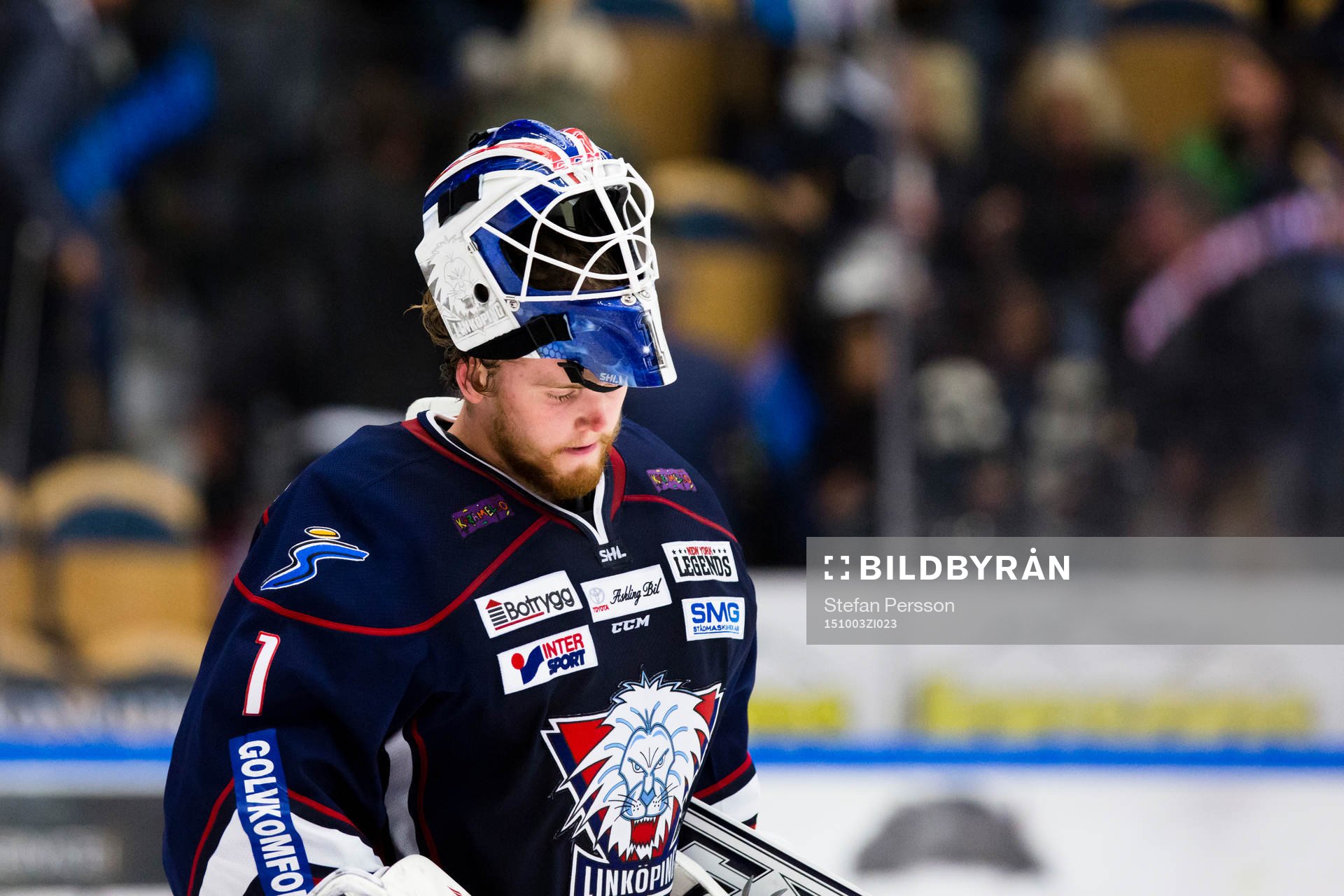 Linköpings målvakt Marcus Högberg