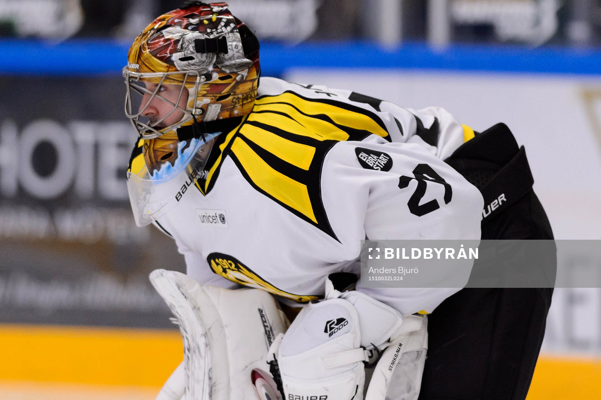 Brynäs målvakt Bernhard Starkbaum