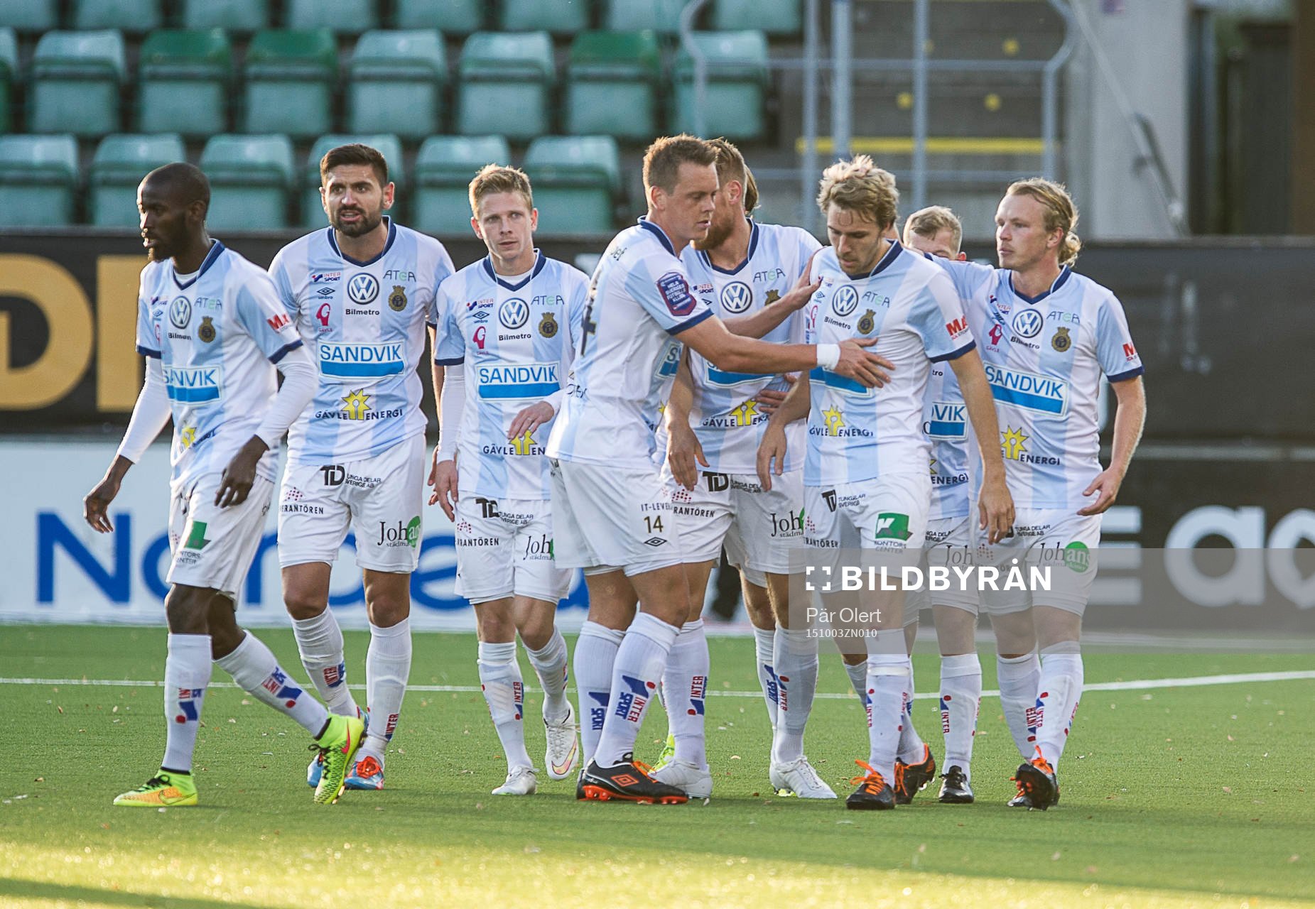 Gefle och Johan Oremo jublar