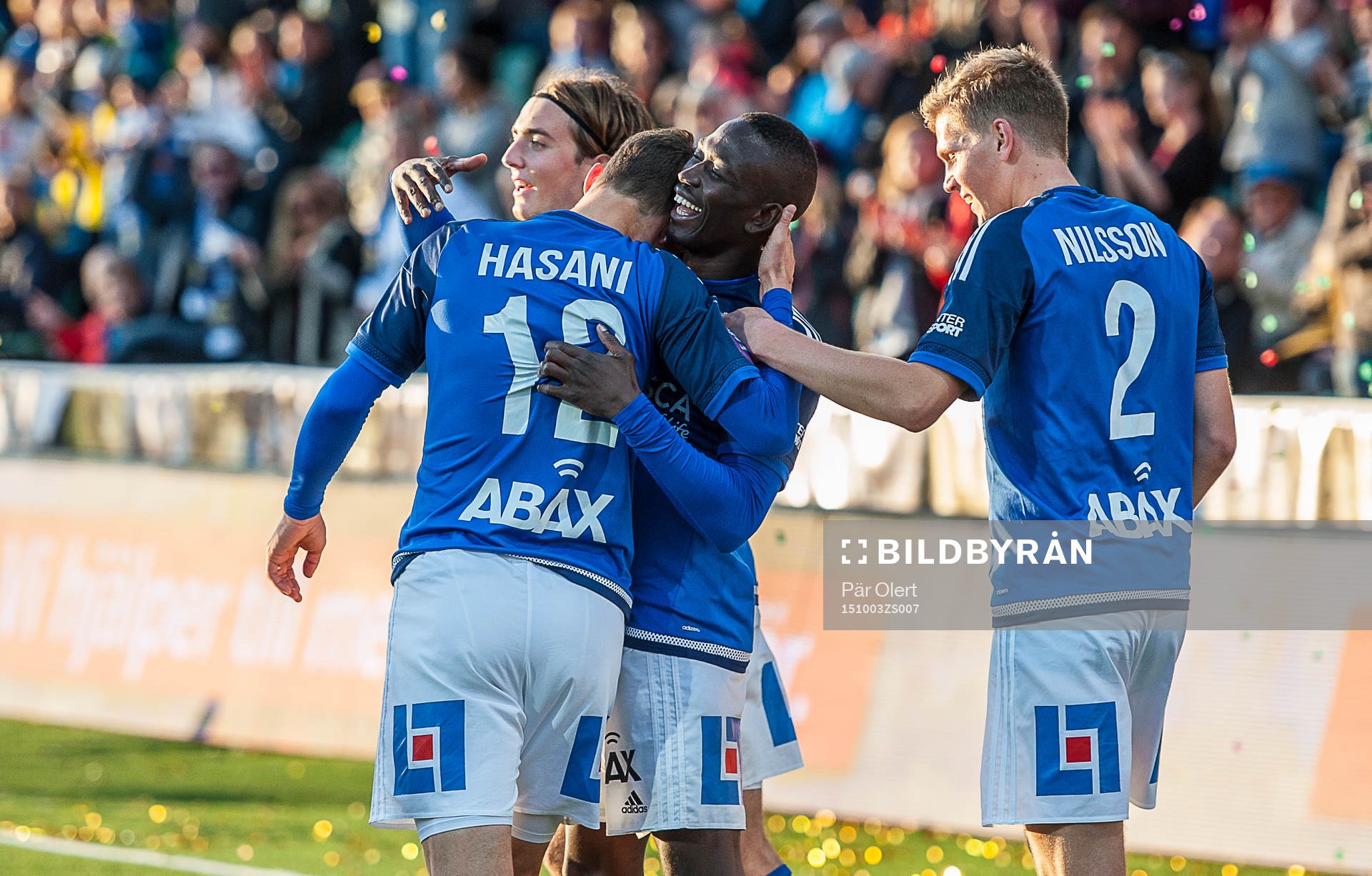 Sundsvalls Pa Amat Dibba, Shpetim Hasani och Joakim Nilsson