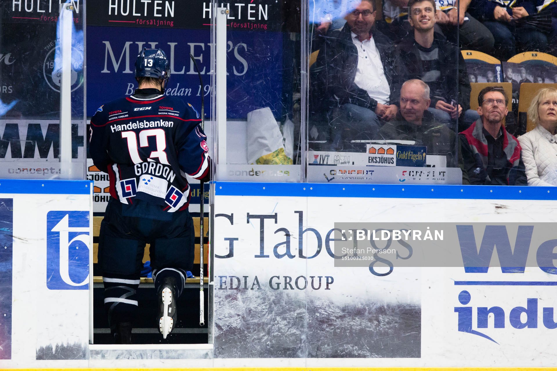 Linköpings Andrew Gordon blir utvisad