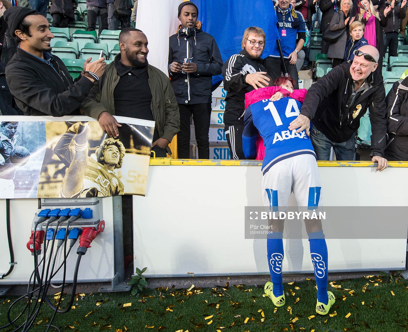 Sundsvalls Pa Amat Dibba kramar om supportrar