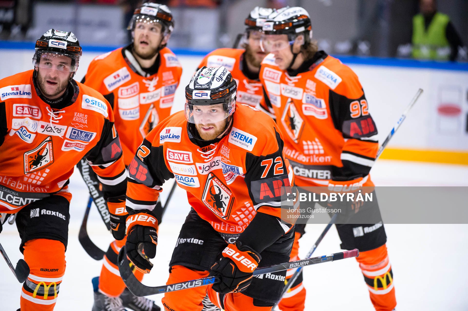Karlskronas Joachim Rohdin har gjort 2-4 till Karlskrona