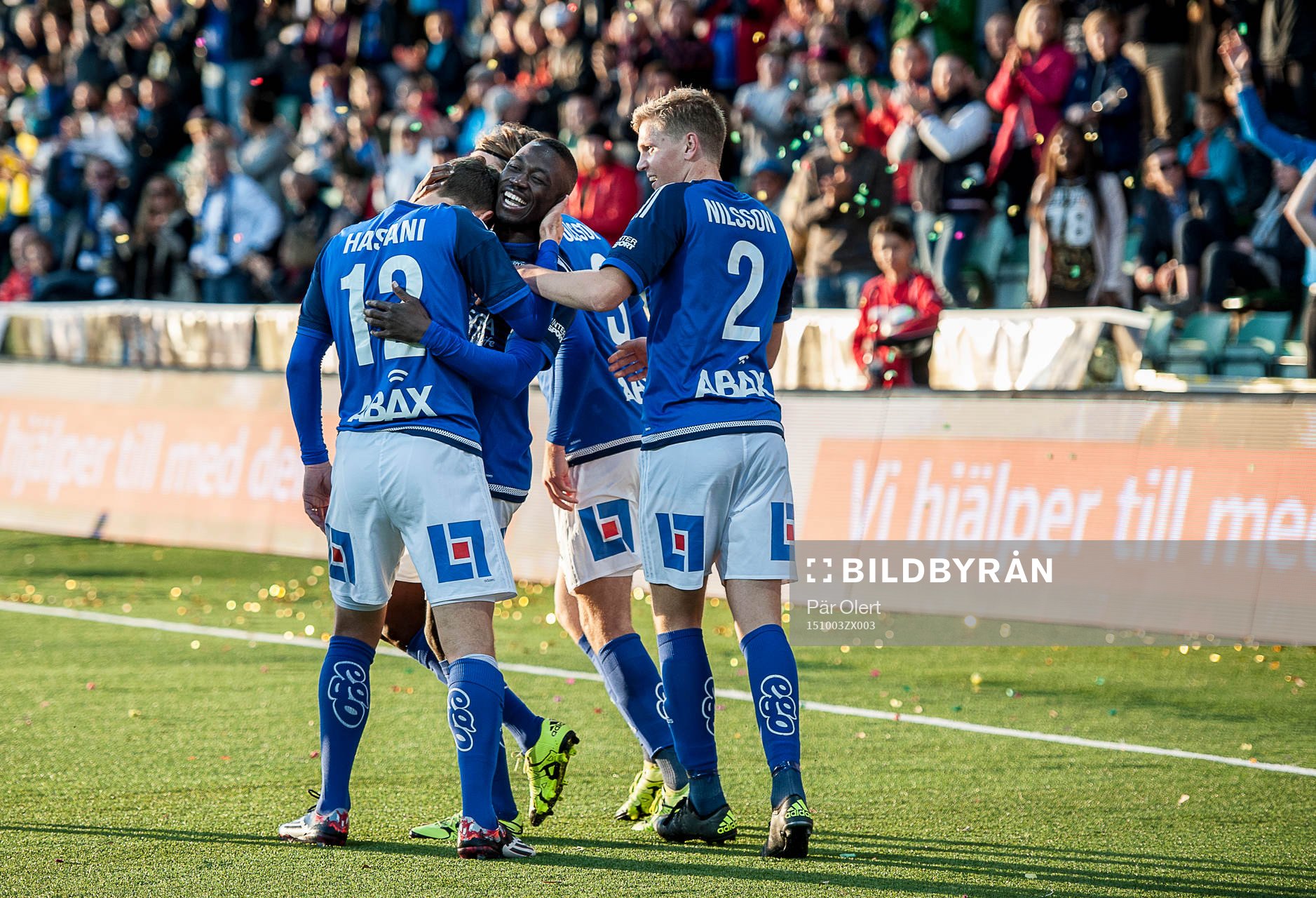 Sundsvalls Pa Amat Dibba, Shpetim Hasani och Joakim Nilsson