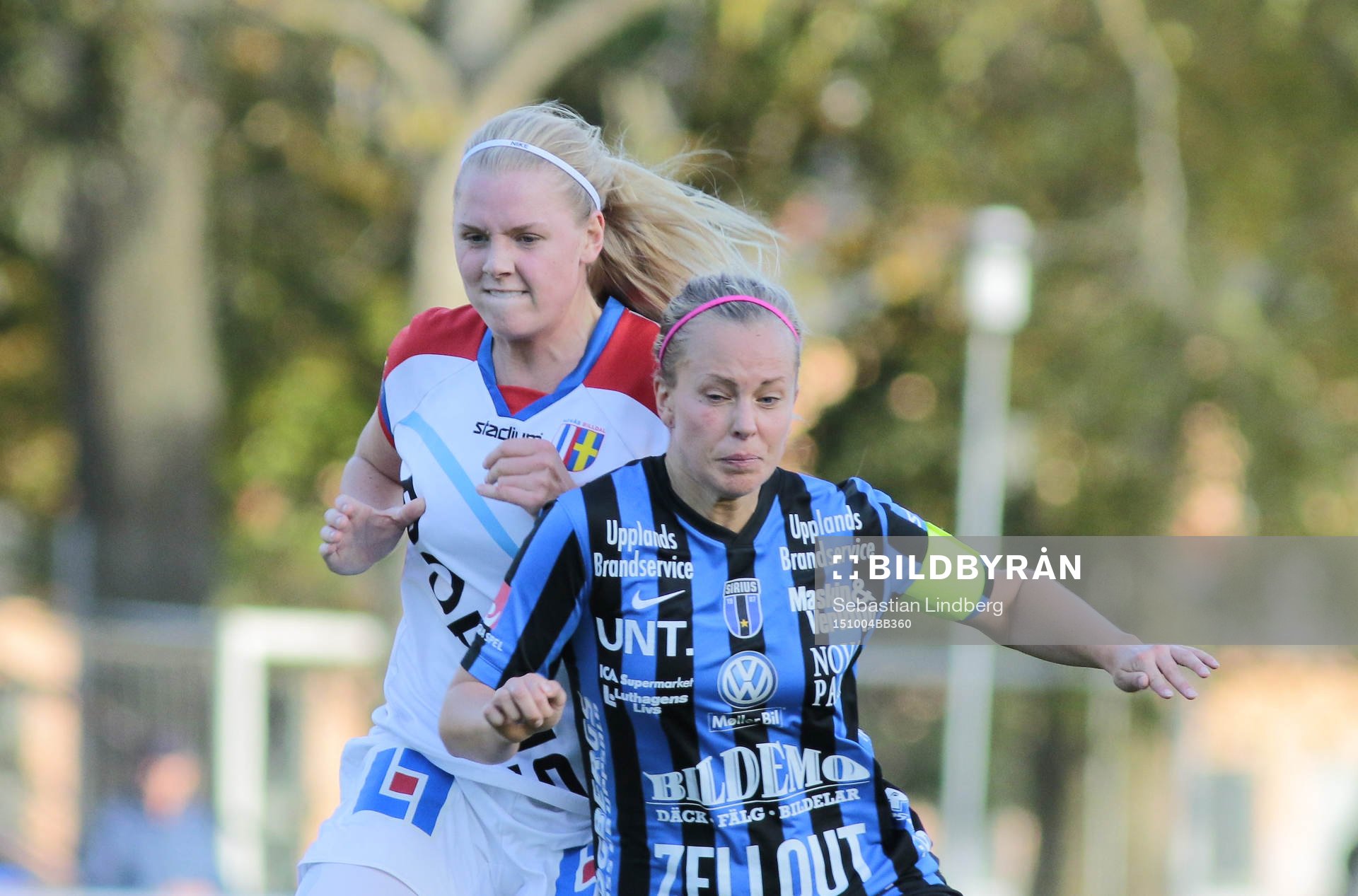 Hovås Billdals Sarah Fredborg och Sirius Mikaela Björklund