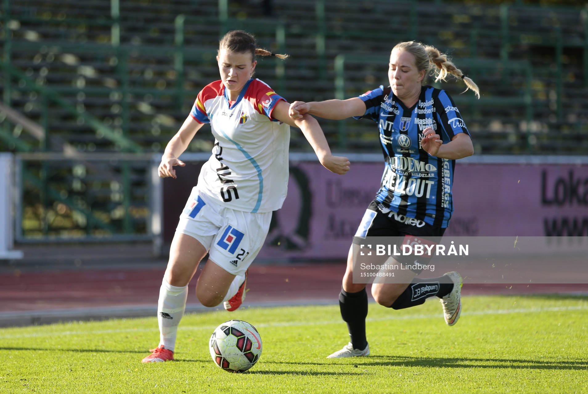 Hovås Billdals Frida Boriero och Sirius Julia Lyckberg