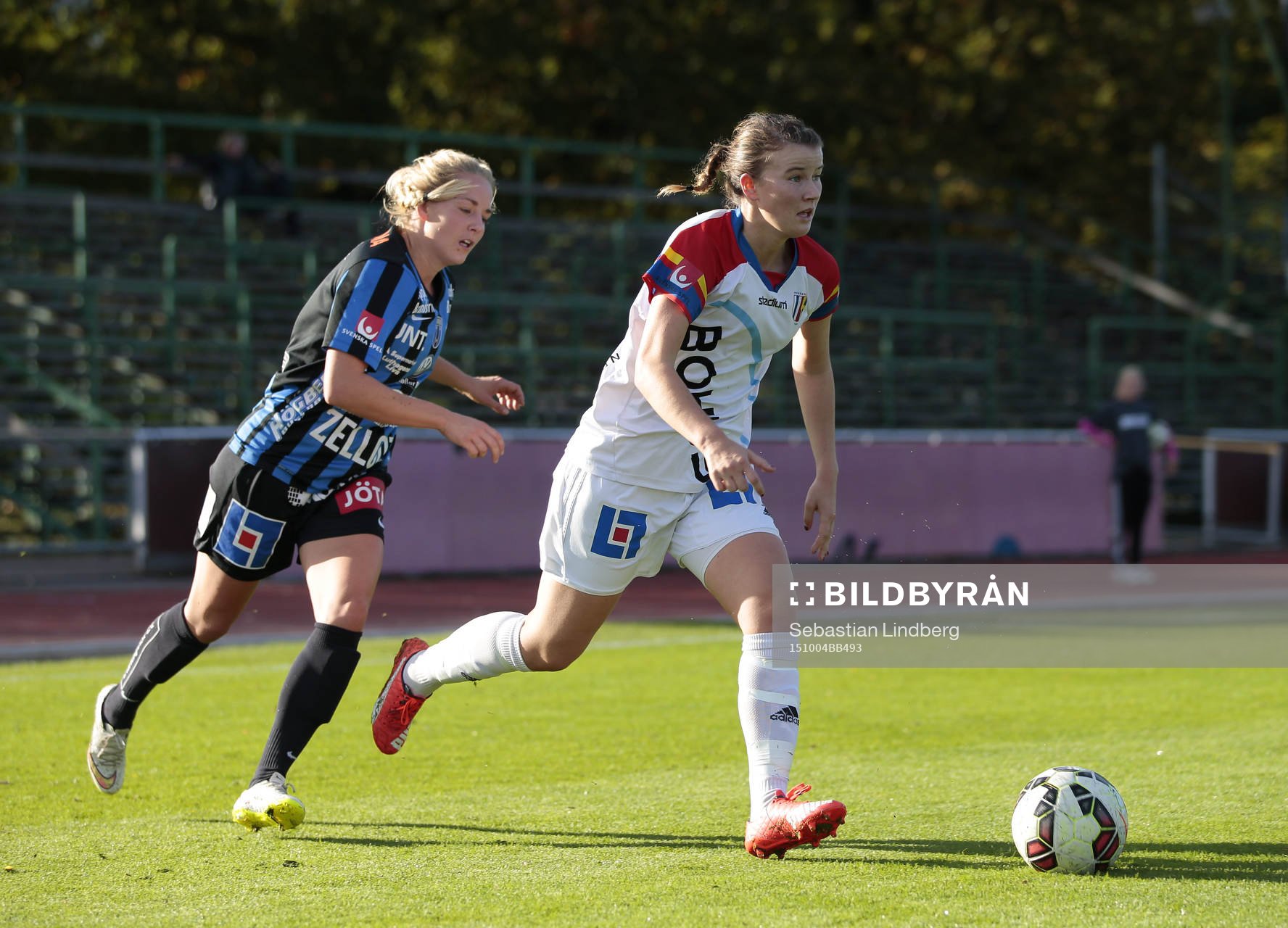 Hovås Billdals Frida Boriero och Sirius Julia Lyckberg