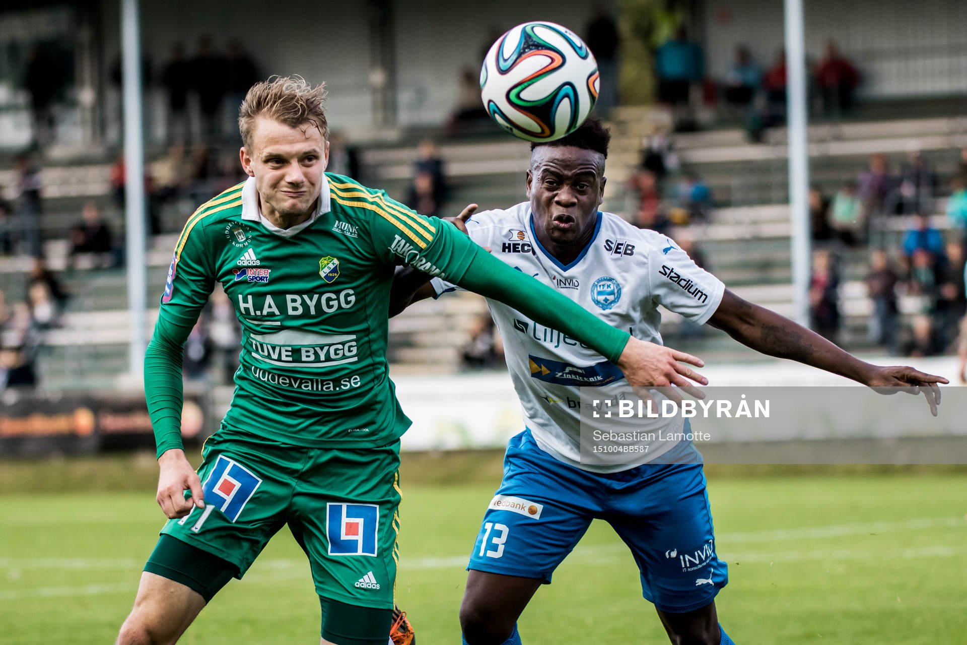 Ljungskiles Jakob Olsson och Värnamos Archford Gutu