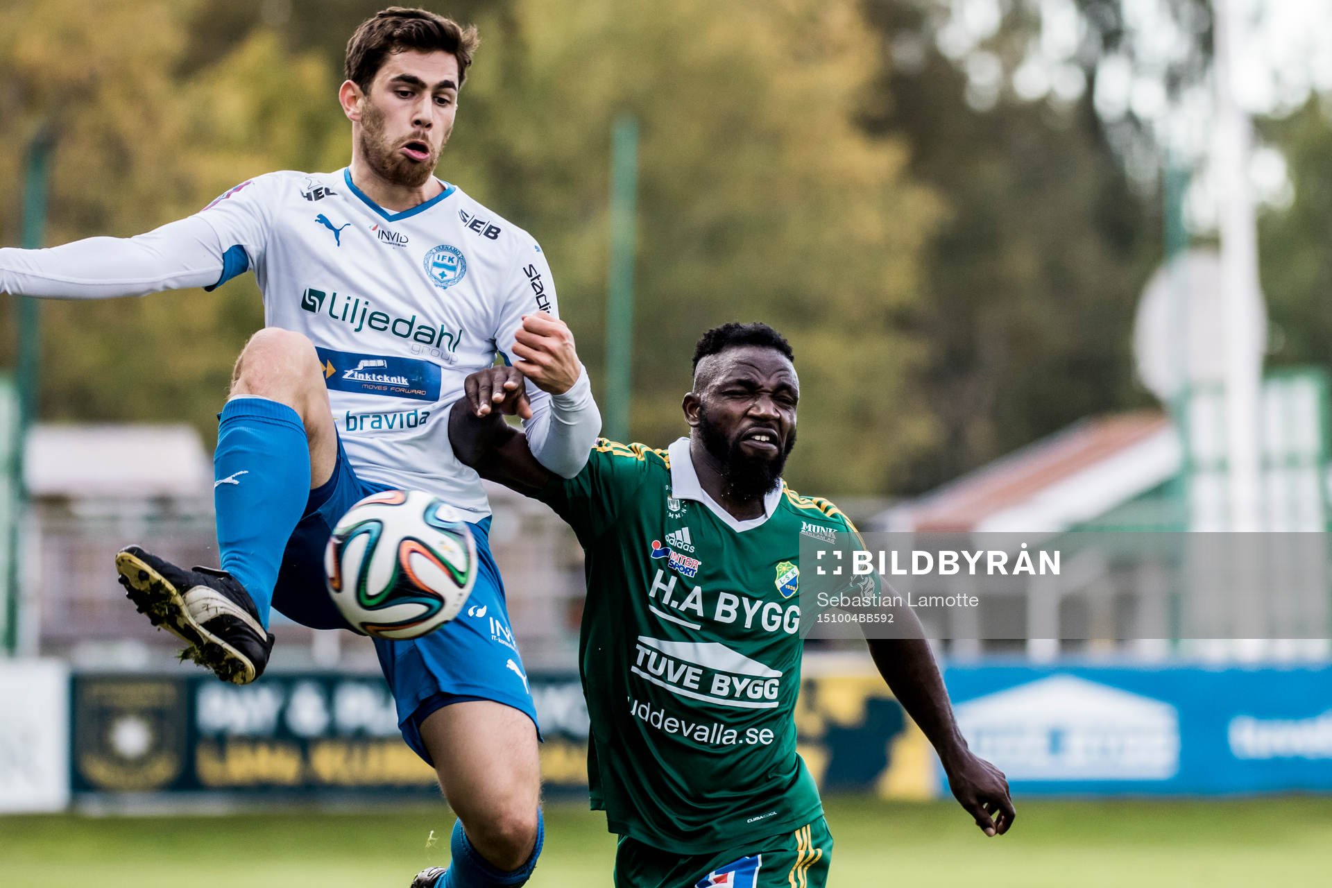 Värnamos Carlos Gaete Moggia och Ljungskiles Abdultaofik