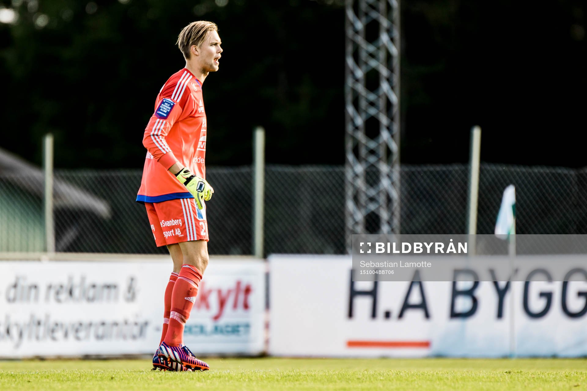 Ljungskiles målvakt Jonathan Johansson