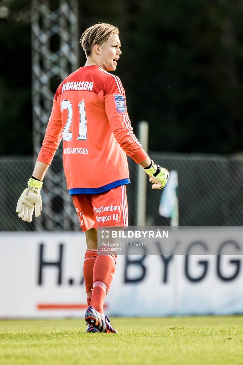 Ljungskiles målvakt Jonathan Johansson
