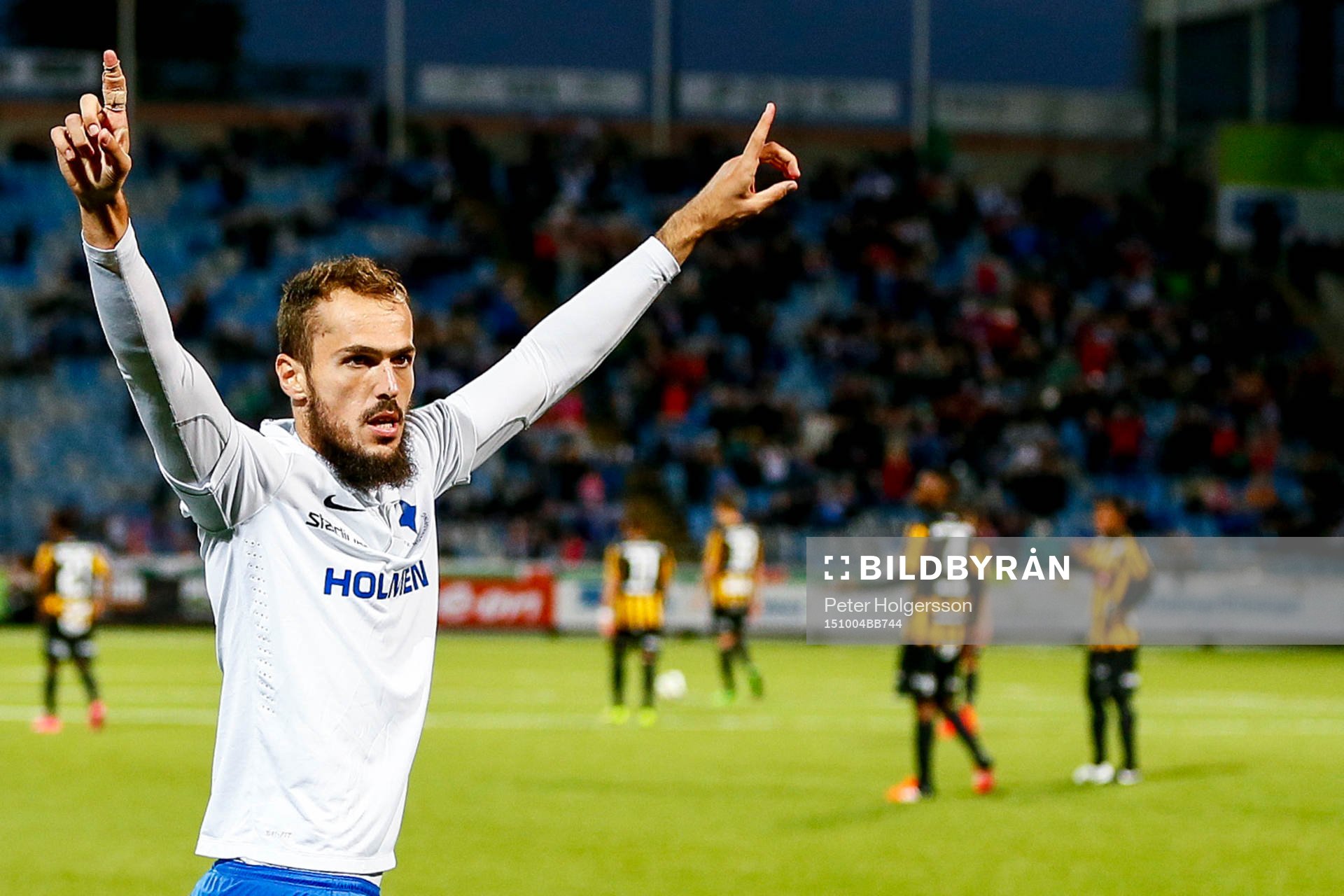 Norrköpings Emir Kujovic jublar
