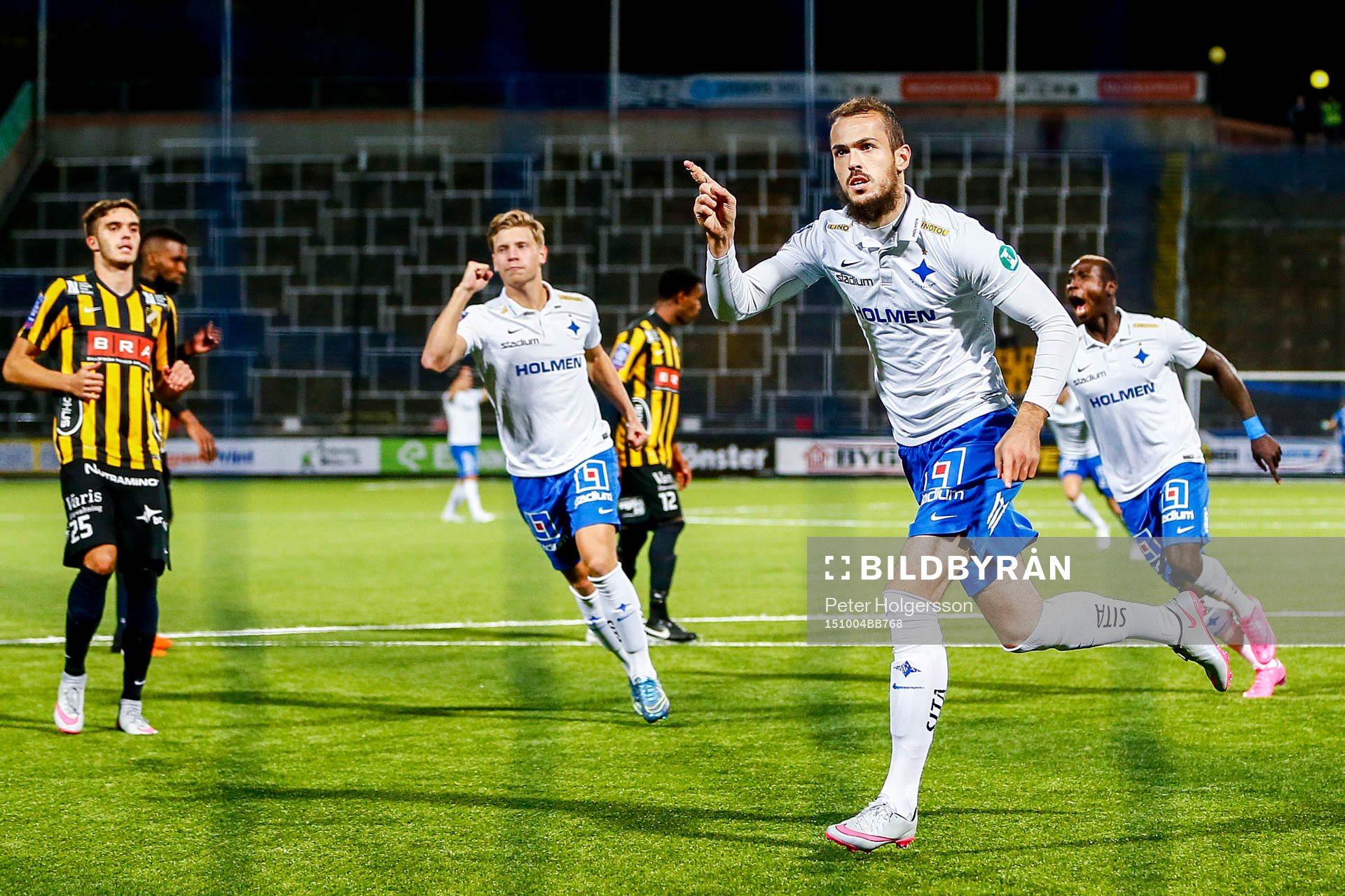 Norrköpings Emir Kujovic jublar