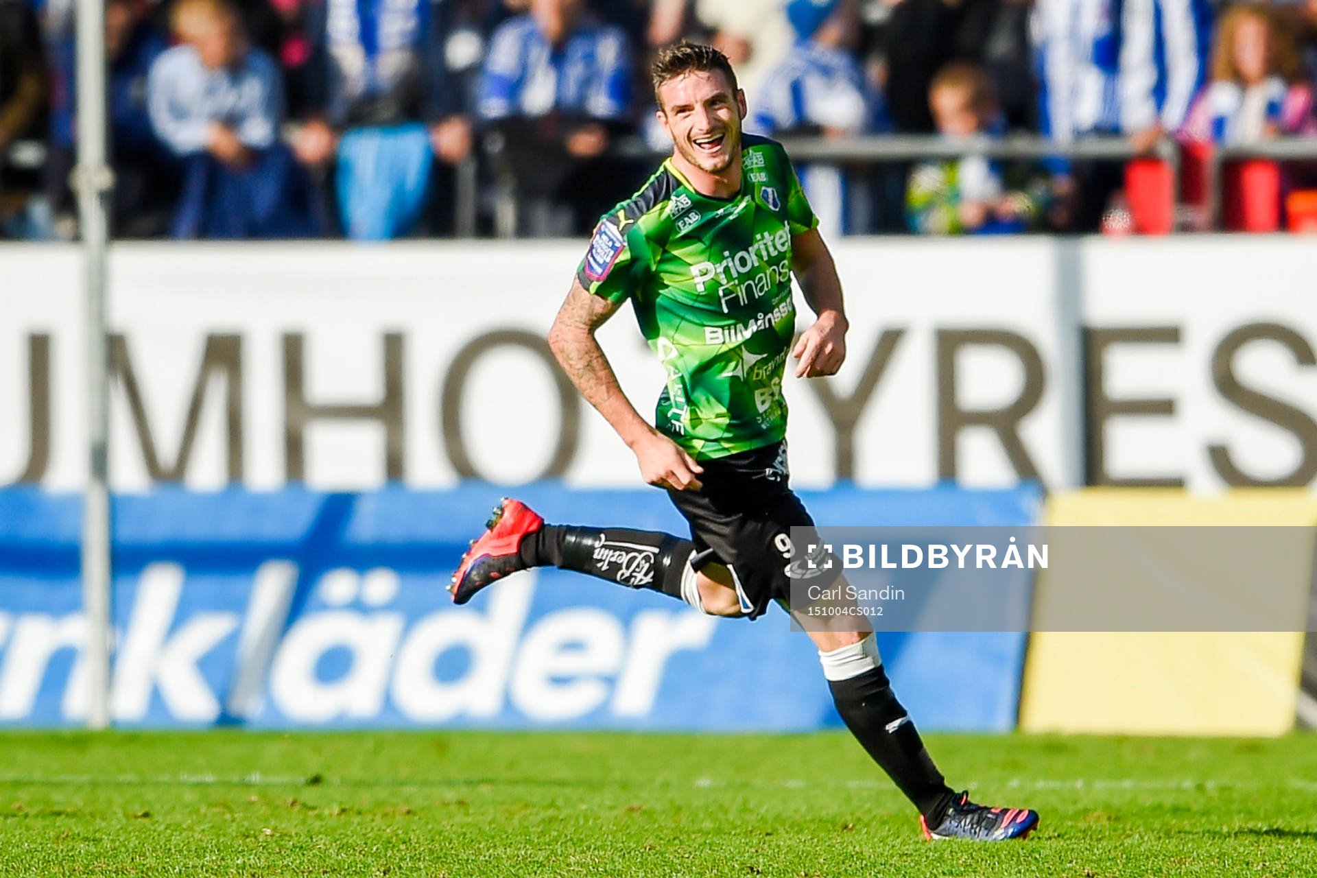 Halmstads James Keene jublar