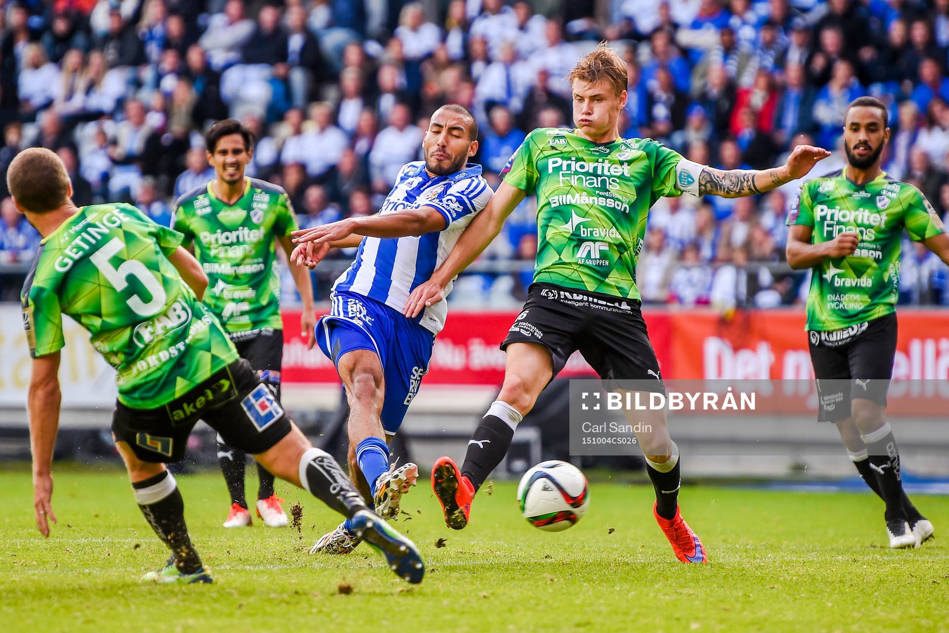 IFK Göteborgs Haitam Aleesami kvitterar till 1-1