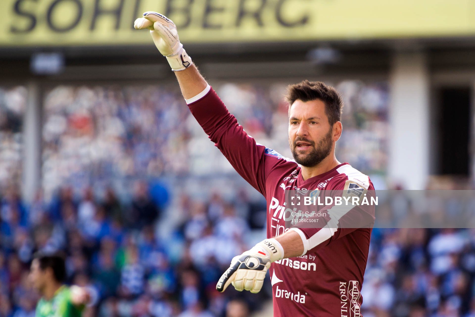 Halmstads målvakt Stojan Lukic