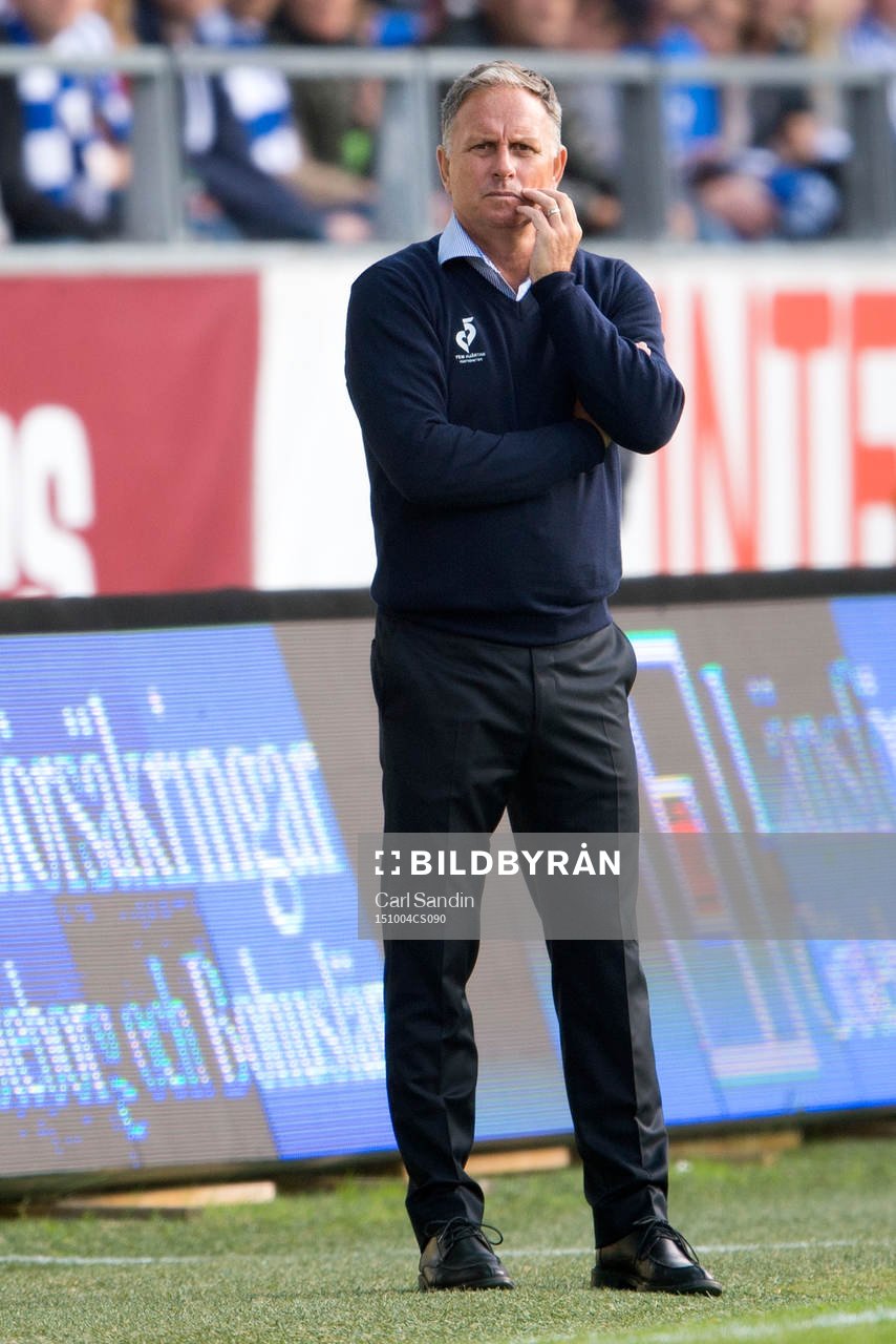 Halmstads tränare Janne Jönsson