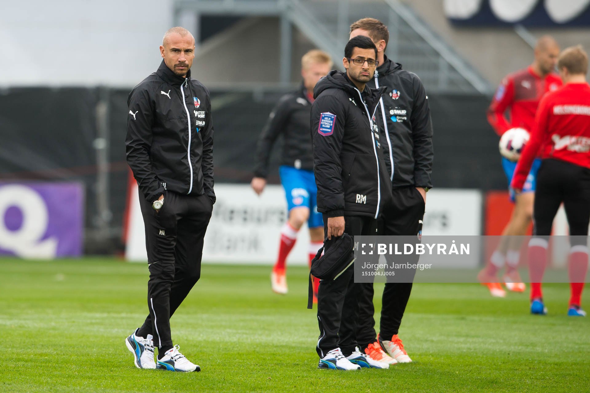 Helsingborgs manager Henrik Larsson