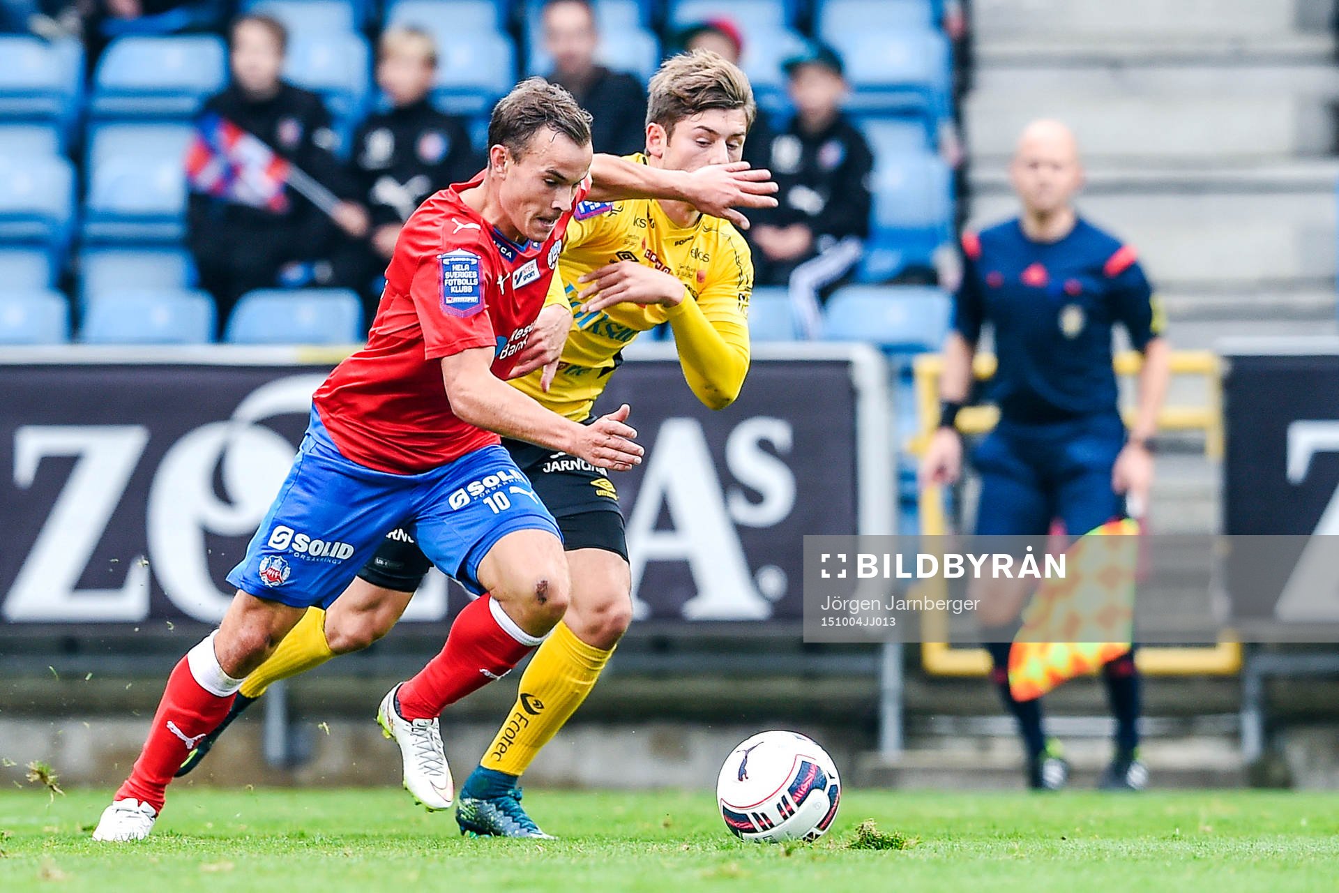 Helsingborgs Anton Wede och Elfsborgs Arber Zeneli