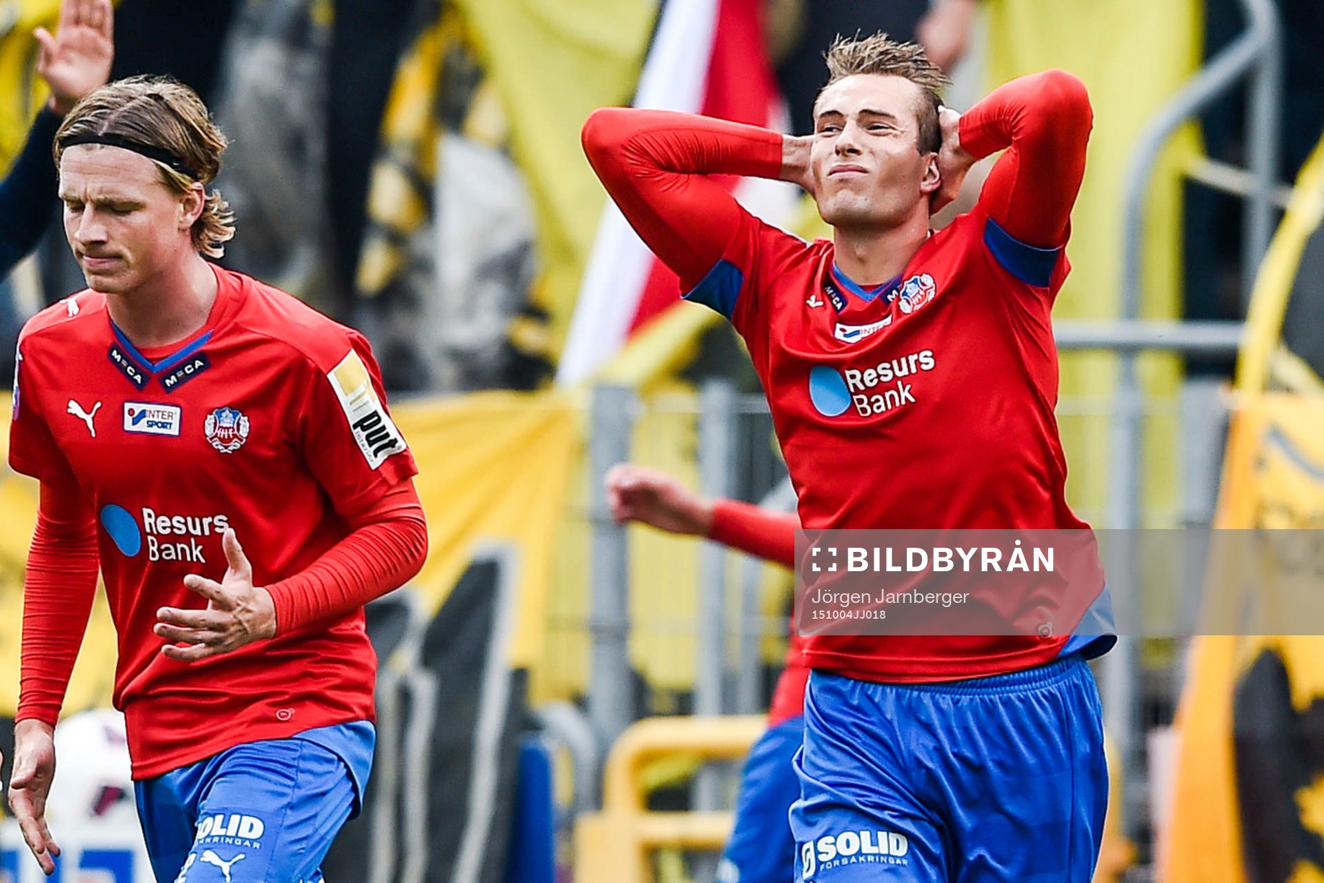 Helsingborgs spelare deppar