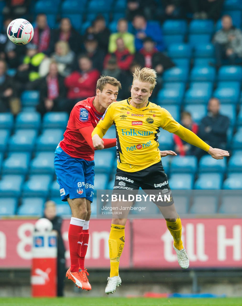 Nickduell mellan Elfsborgs Per Frick och Helsingborgs